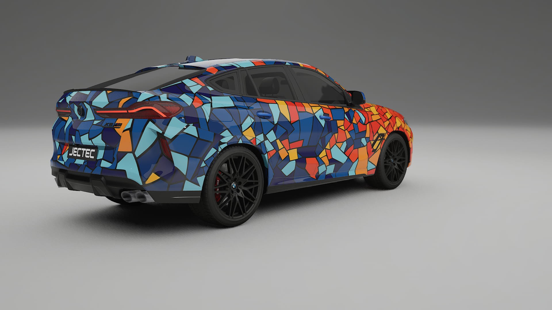 BMW X6 F96 Competition BARCELONA Designed Wrap PPF Kit – Printable Polyurethane Film