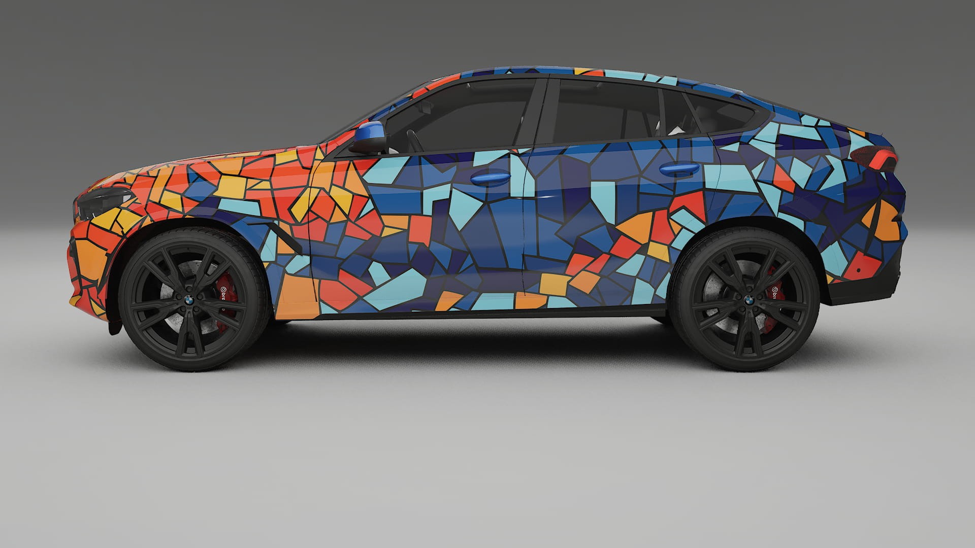 BMW X6 G06 F96 BARCELONA Designed Wrap PPF Kit – Printable Polyurethane Film