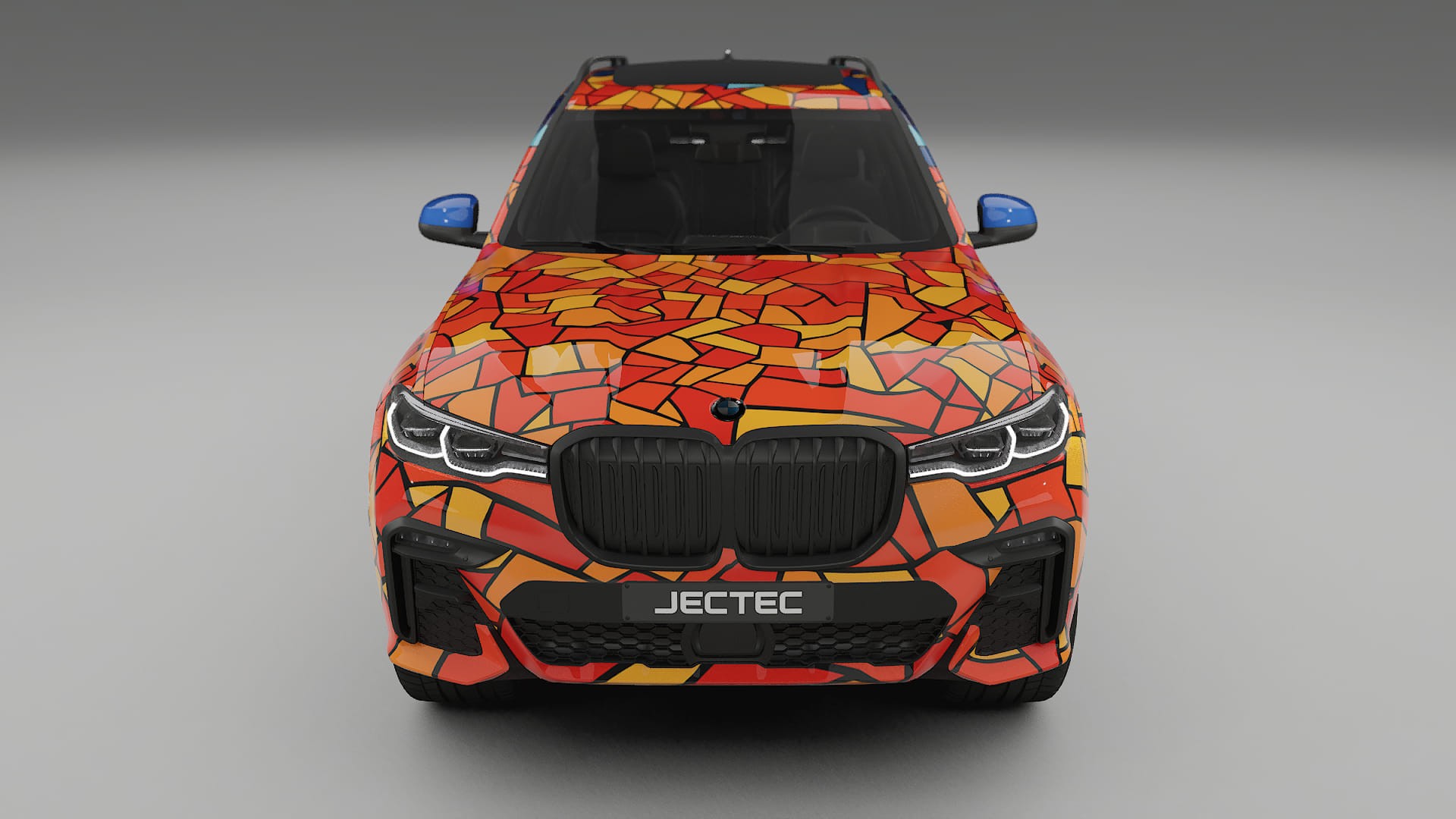 BMW X7 M G07 BARCELONA Designed Wrap PPF Kit – Printable Polyurethane Film