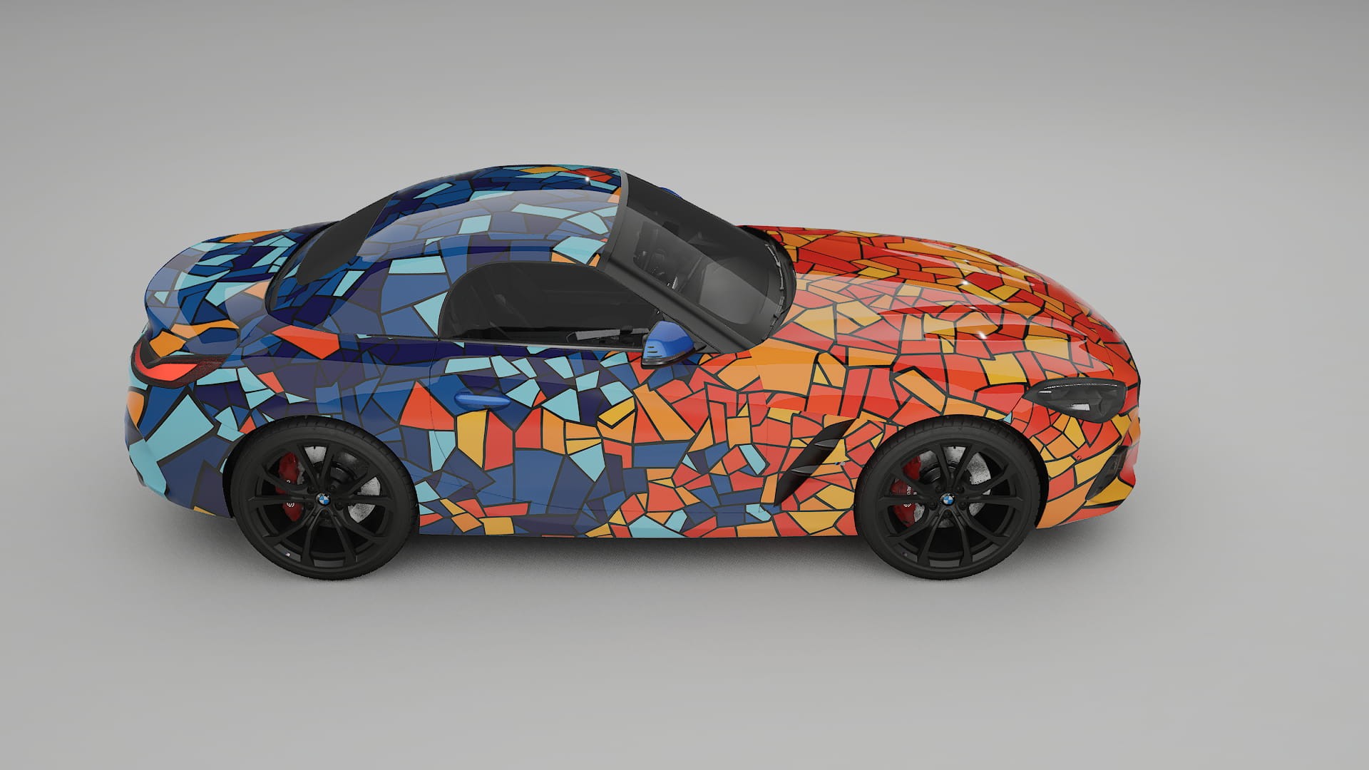 BMW Z4 G29 BARCELONA Designed Wrap PPF Kit – Printable Polyurethane Film