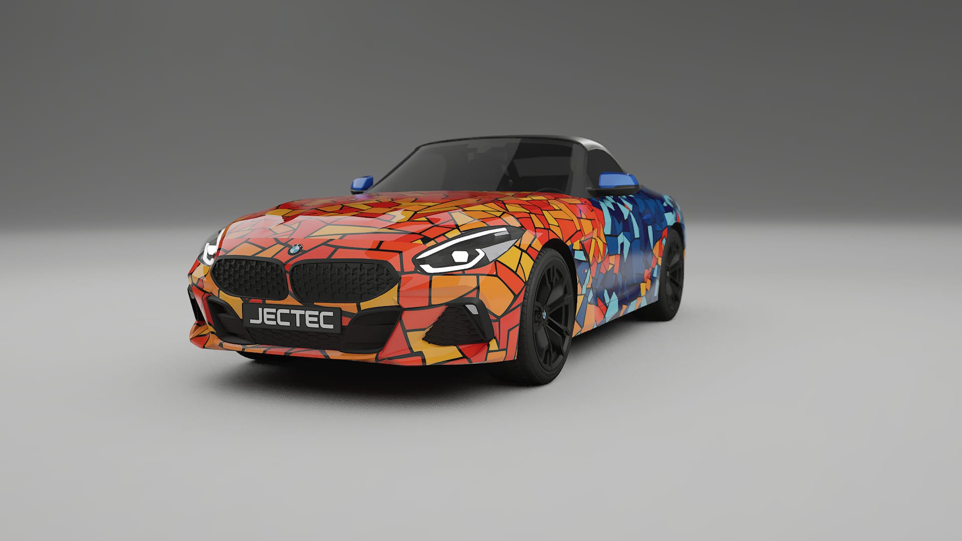 BMW Z4 G29 M40i First edition roadster BARCELONA Designed Wrap PPF Kit – Printable Polyurethane Film