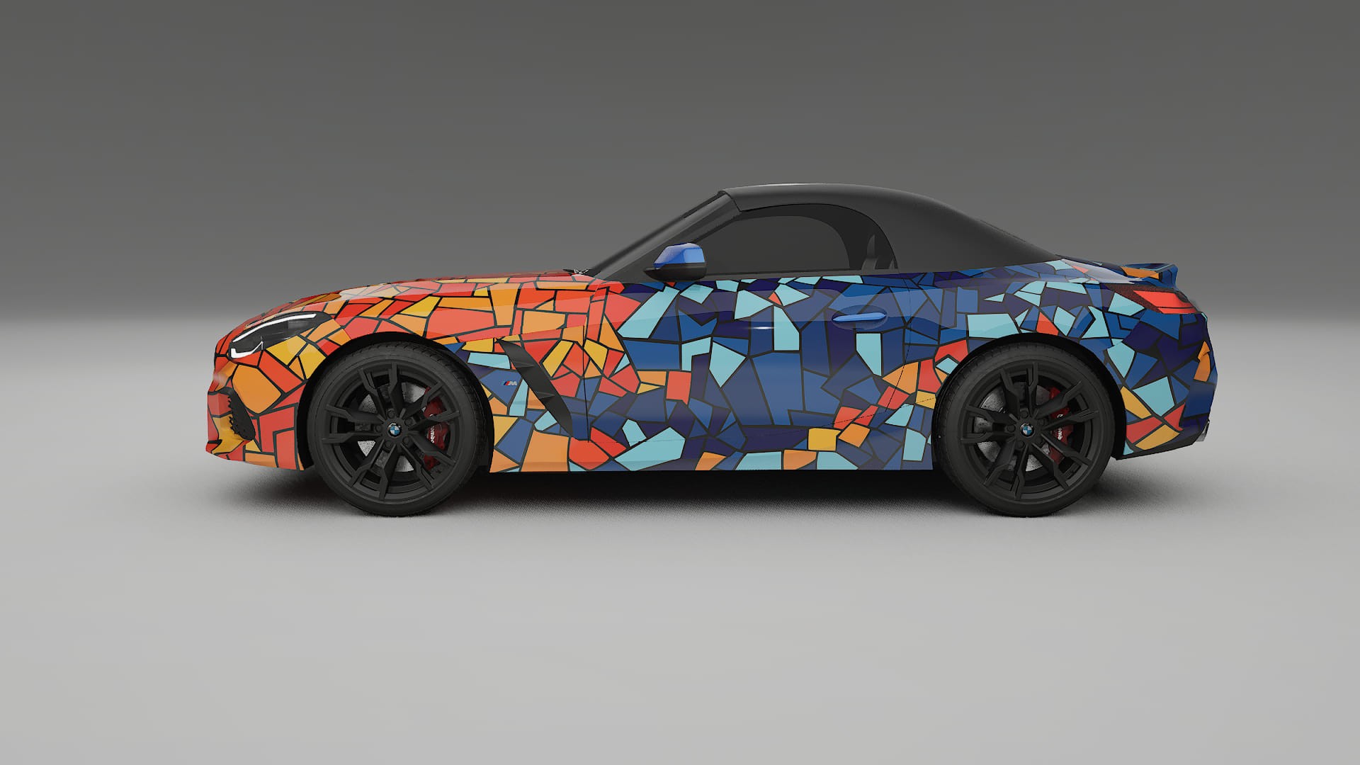 BMW Z4 G29 M40i First edition roadster BARCELONA Designed Wrap PPF Kit – Printable Polyurethane Film