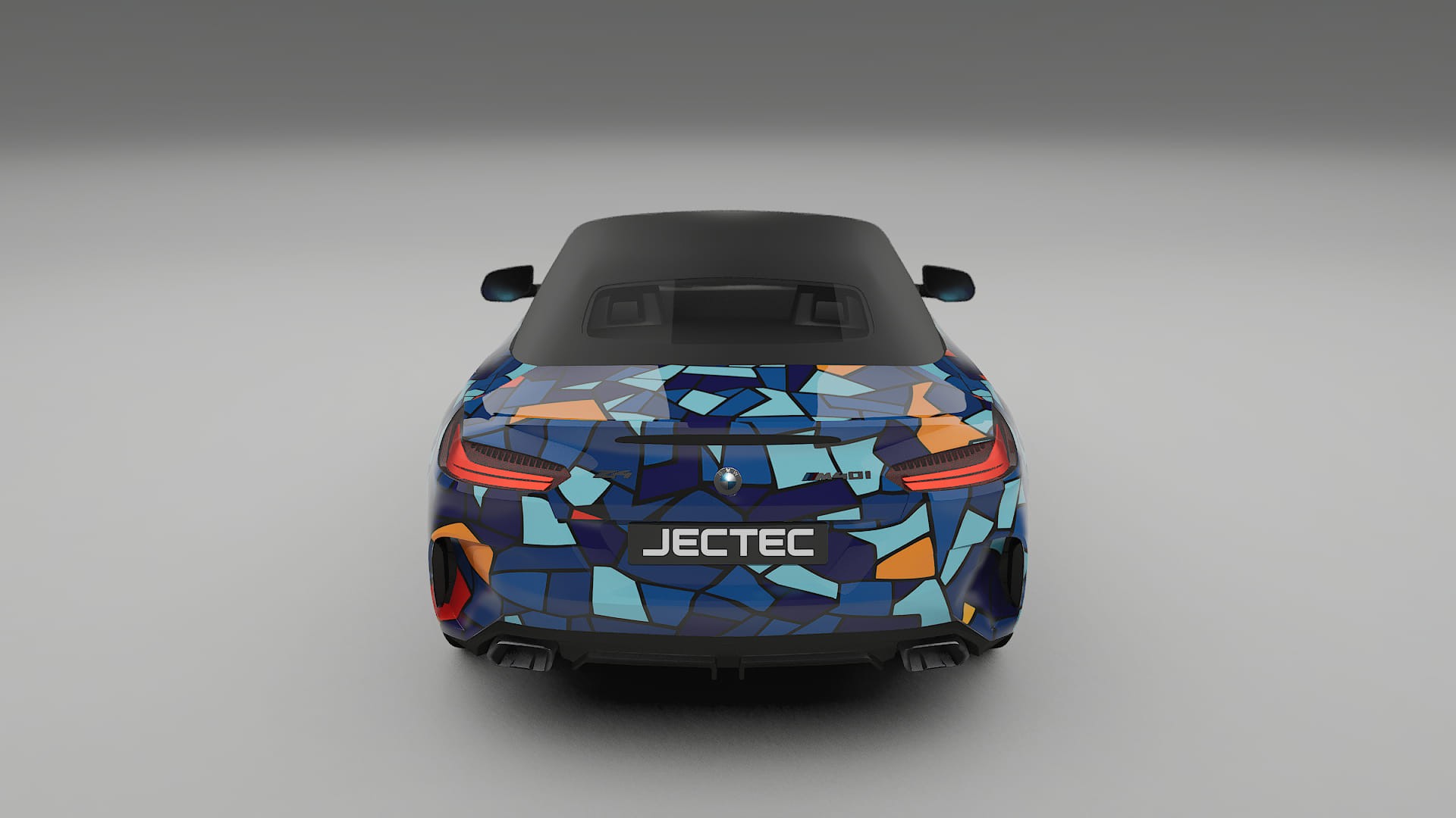 BMW Z4 G29 M40i First edition roadster BARCELONA Designed Wrap PPF Kit – Printable Polyurethane Film