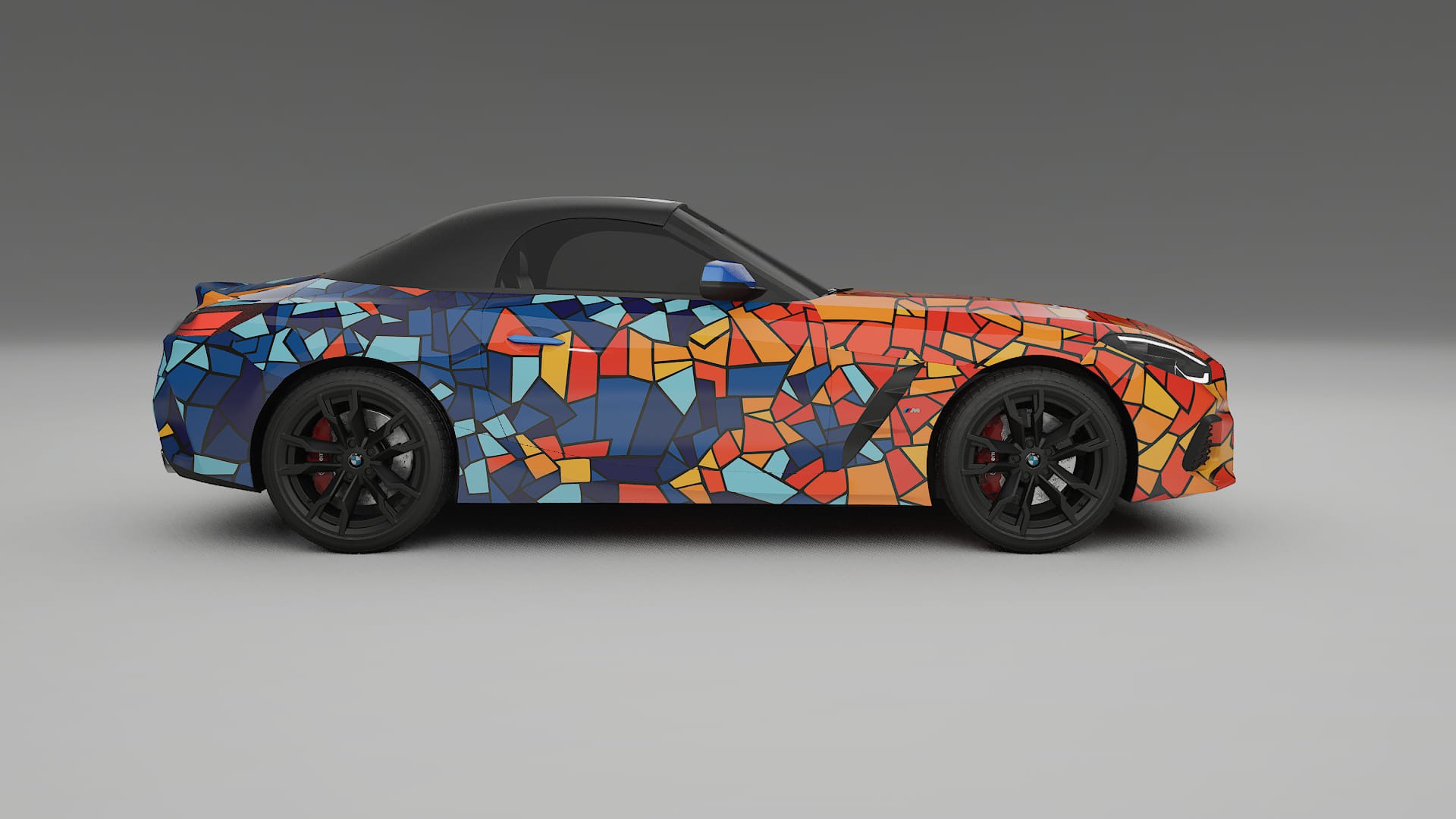 BMW Z4 G29 M40i First edition roadster BARCELONA Designed Wrap PPF Kit – Printable Polyurethane Film