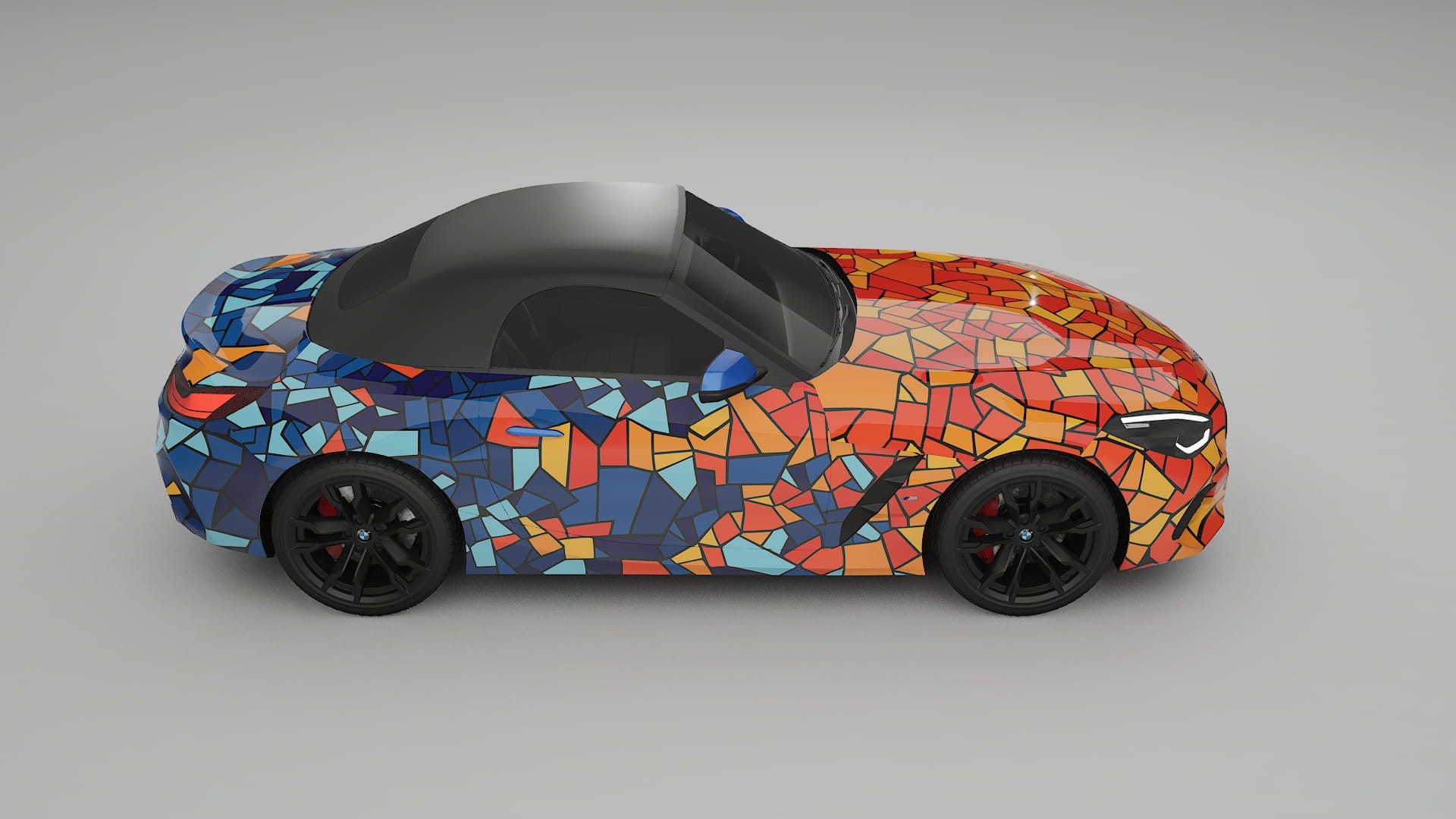 BMW Z4 G29 M40i First edition roadster BARCELONA Designed Wrap PPF Kit – Printable Polyurethane Film