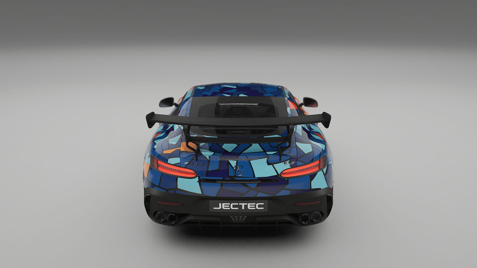 Mercedes AMG GT Black Series C192 Coupe BARCELONA Designed Wrap PPF Kit – Printable Polyurethane Film