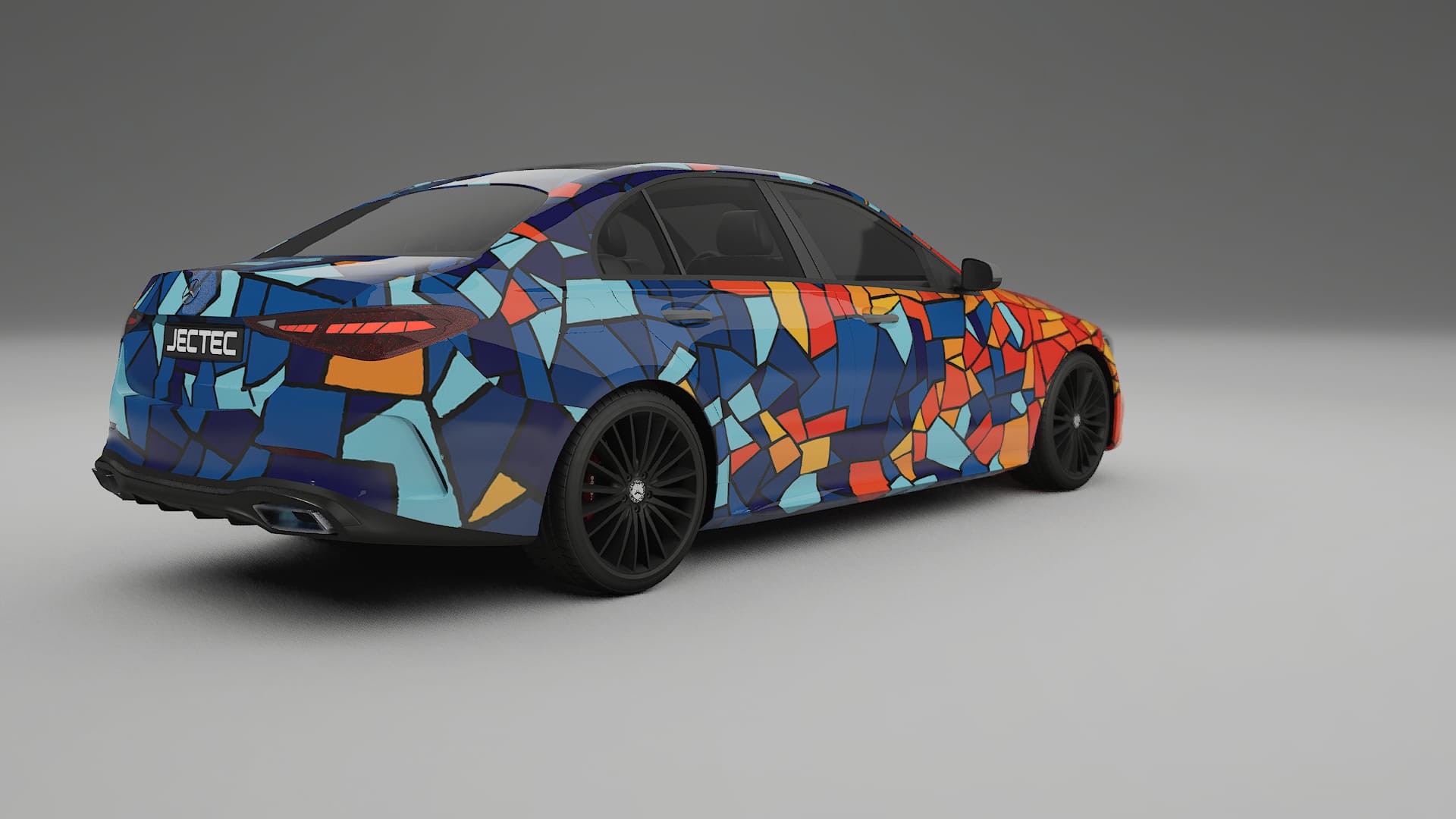Mercedes C-class W206 BARCELONA Designed Wrap PPF Kit – Printable Polyurethane Film