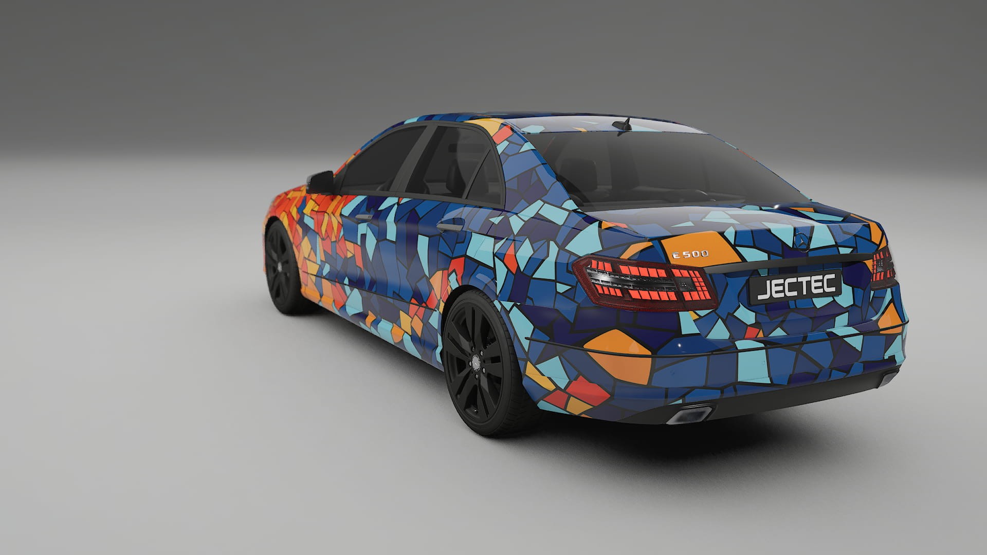 Mercedes E-class Sedan W212 Prefacelift pre-LCI BARCELONA Designed Wrap PPF Kit – Printable Polyurethane Film