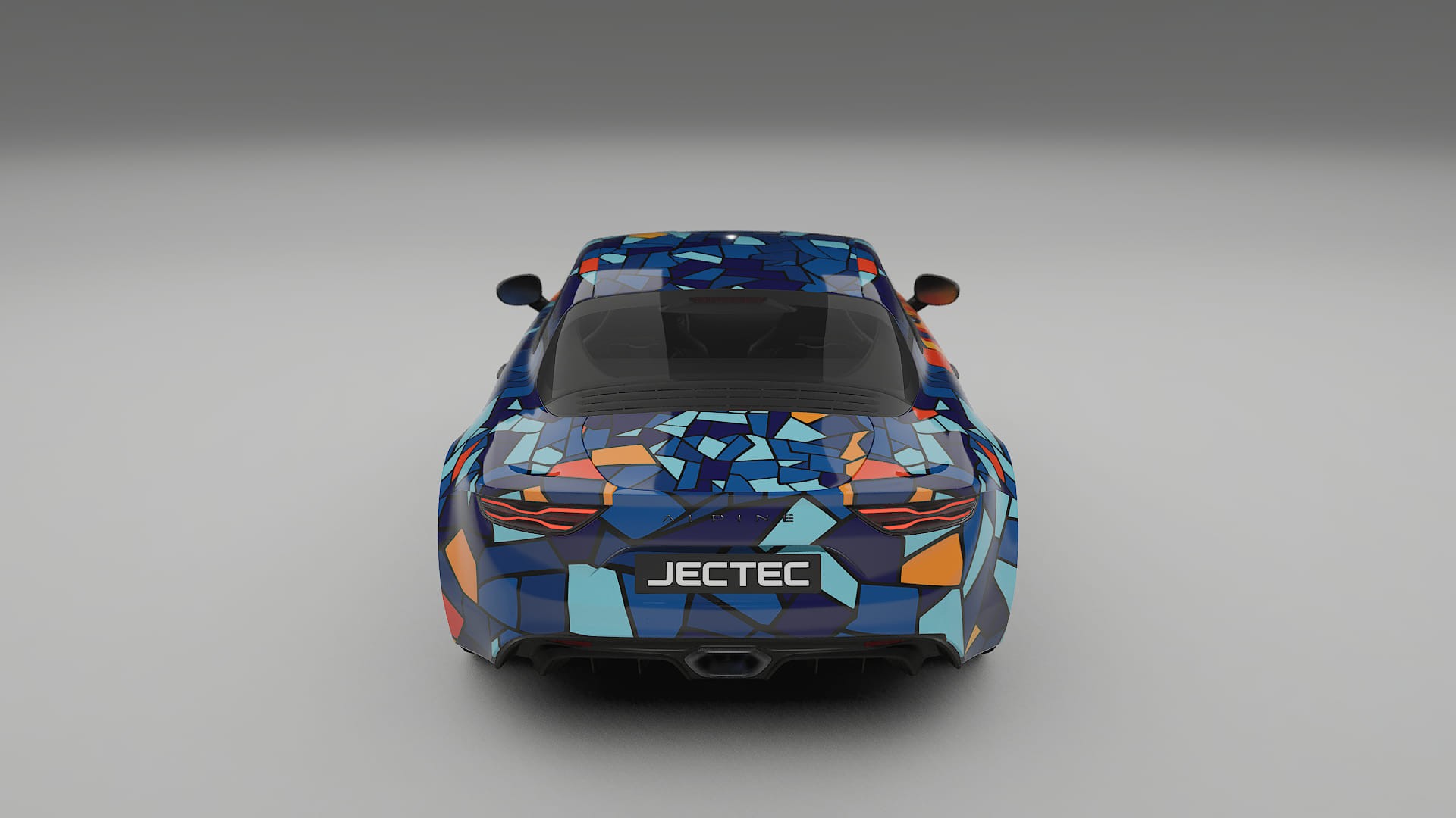 Renault Alpine A110 BARCELONA Designed Wrap PPF Kit – Printable Polyurethane Film