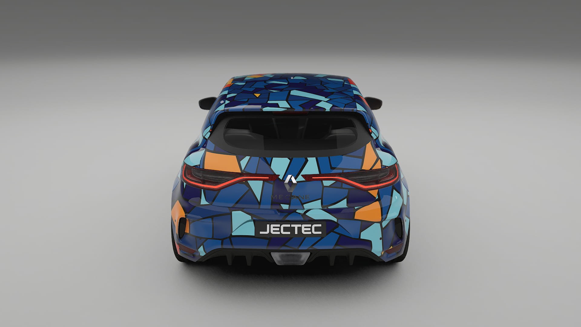 Renault Megane RS IV BARCELONA Designed Wrap PPF Kit – Printable Polyurethane Film