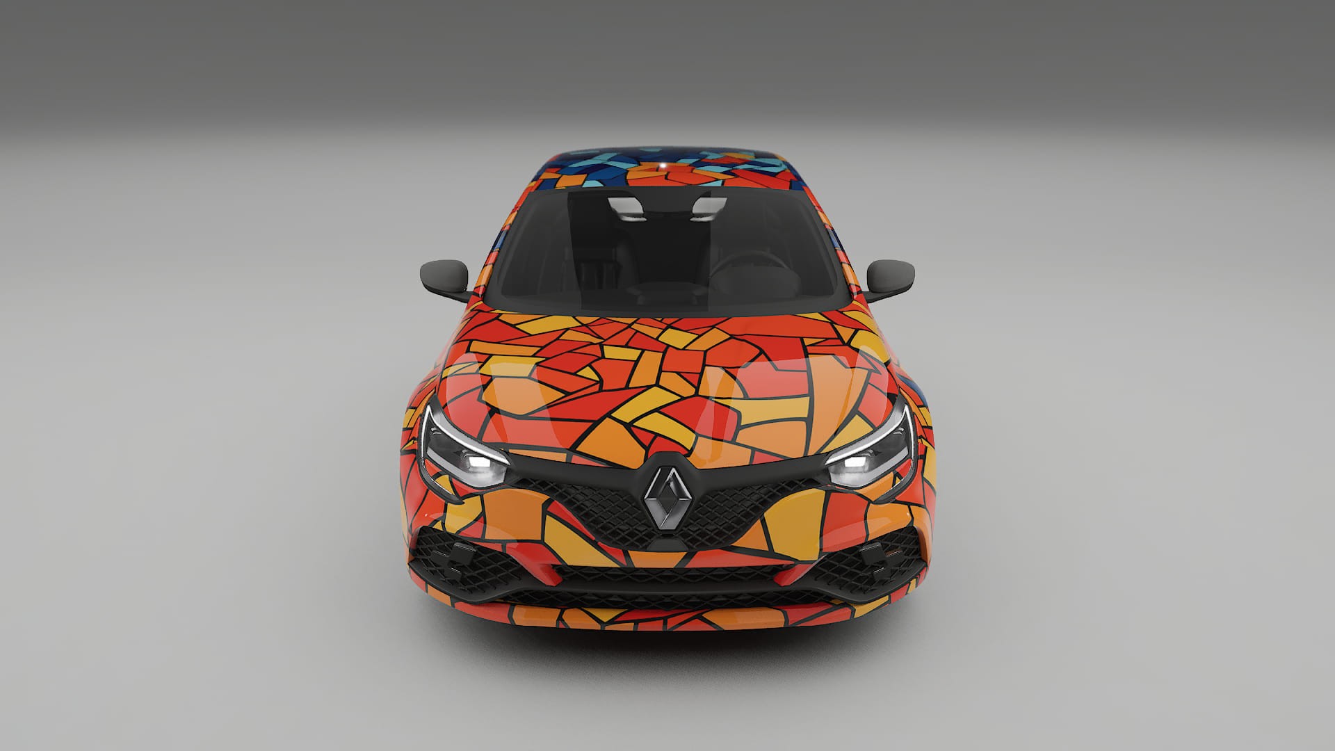 Renault Megane RS IV BARCELONA Designed Wrap PPF Kit – Printable Polyurethane Film