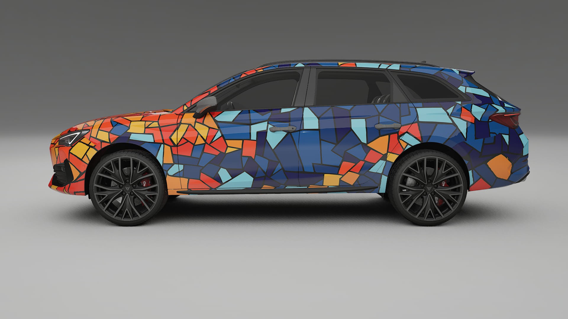 Seat Leon Cupra KL BARCELONA Designed Wrap PPF Kit – Printable Polyurethane Film
