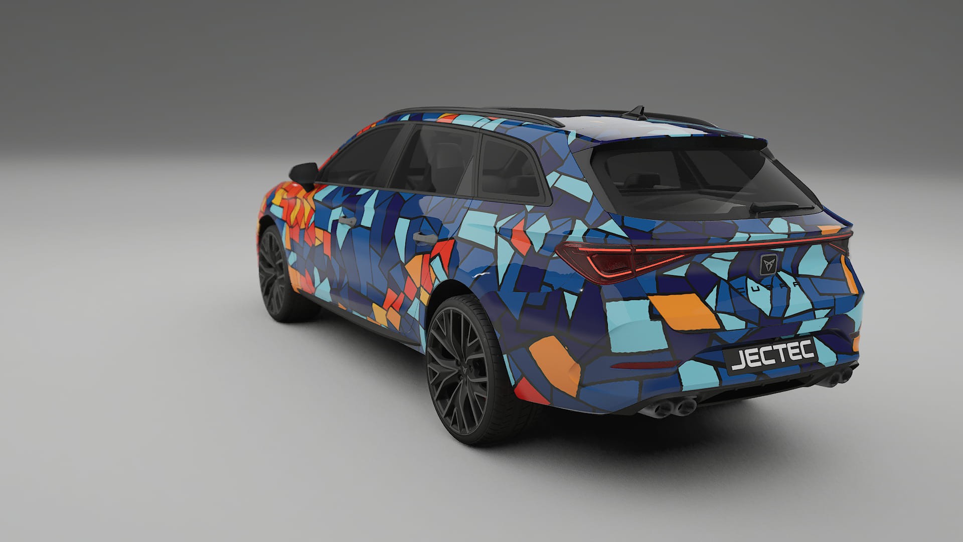 Seat Leon Cupra KL BARCELONA Designed Wrap PPF Kit – Printable Polyurethane Film