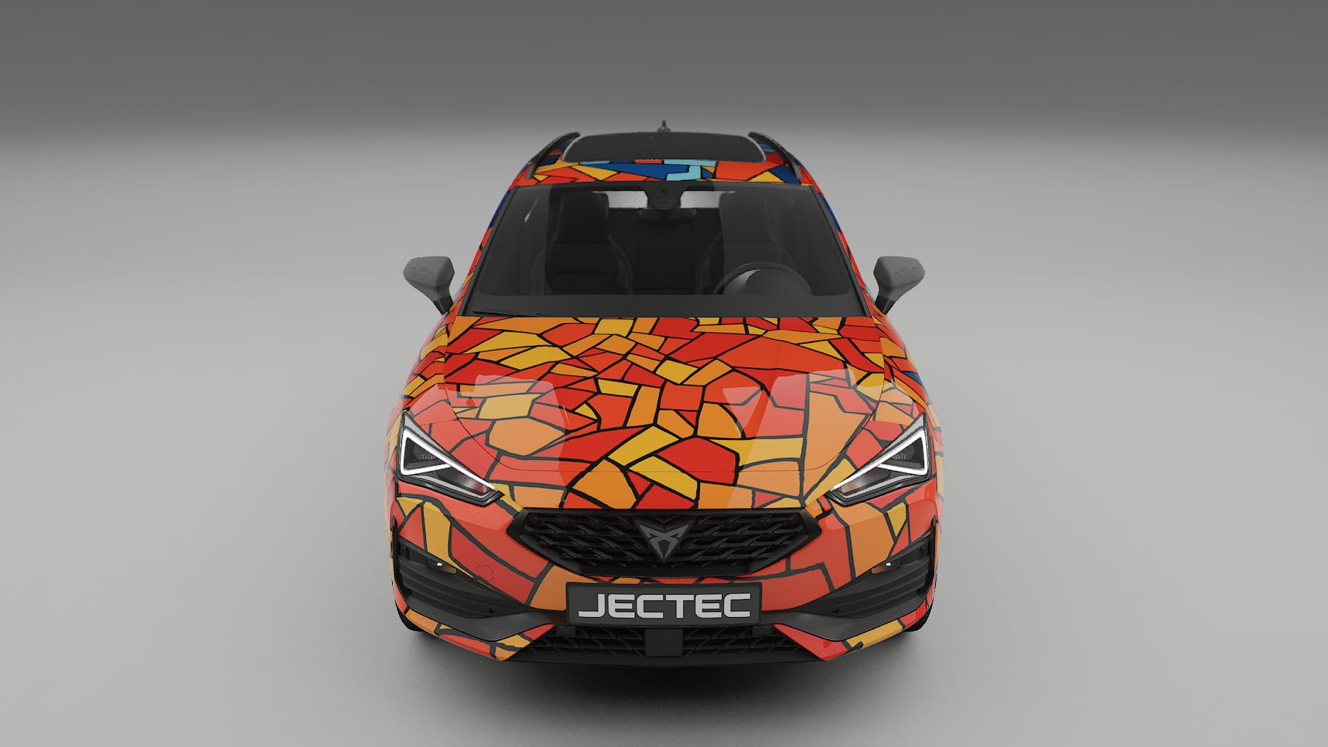 Seat Leon Cupra KL BARCELONA Designed Wrap PPF Kit – Printable Polyurethane Film