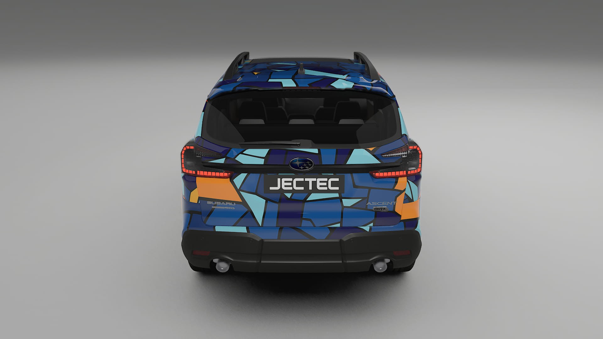 Subaru Ascent BT facelift LCI BARCELONA Designed Wrap PPF Kit – Printable Polyurethane Film
