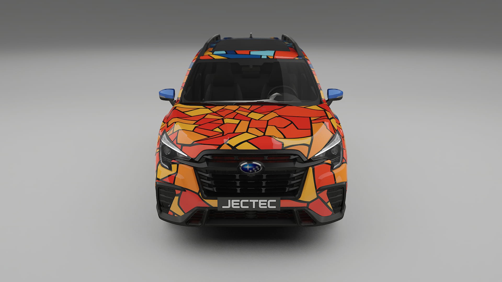 Subaru Ascent BT facelift LCI BARCELONA Designed Wrap PPF Kit – Printable Polyurethane Film