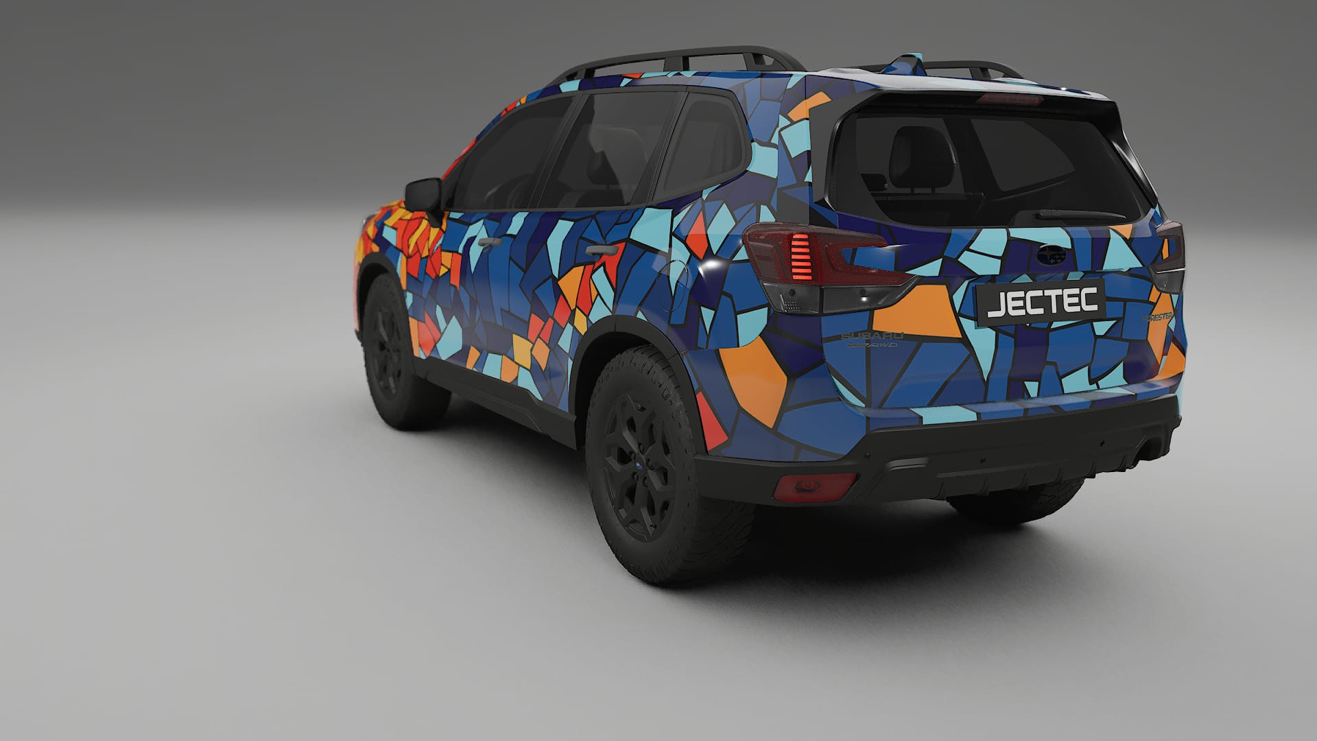 Subaru Forester V SK prefacelift pre-LCI BARCELONA Designed Wrap PPF Kit – Printable Polyurethane Film