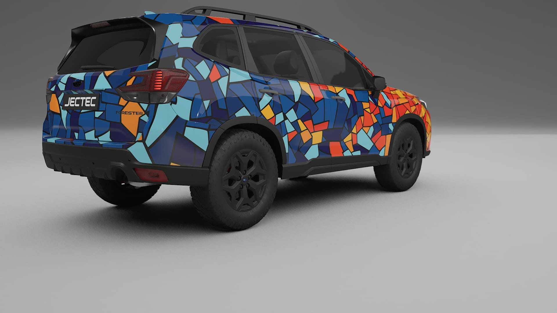 Subaru Forester V SK prefacelift pre-LCI BARCELONA Designed Wrap PPF Kit – Printable Polyurethane Film