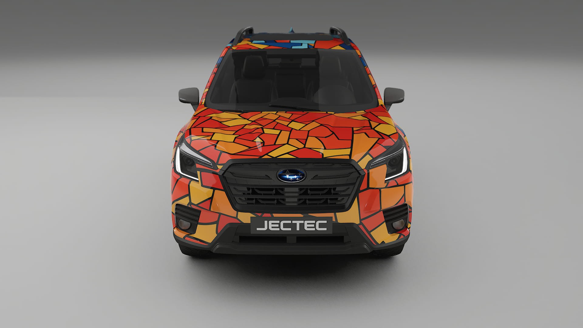 Subaru Forester V SK prefacelift pre-LCI BARCELONA Designed Wrap PPF Kit – Printable Polyurethane Film