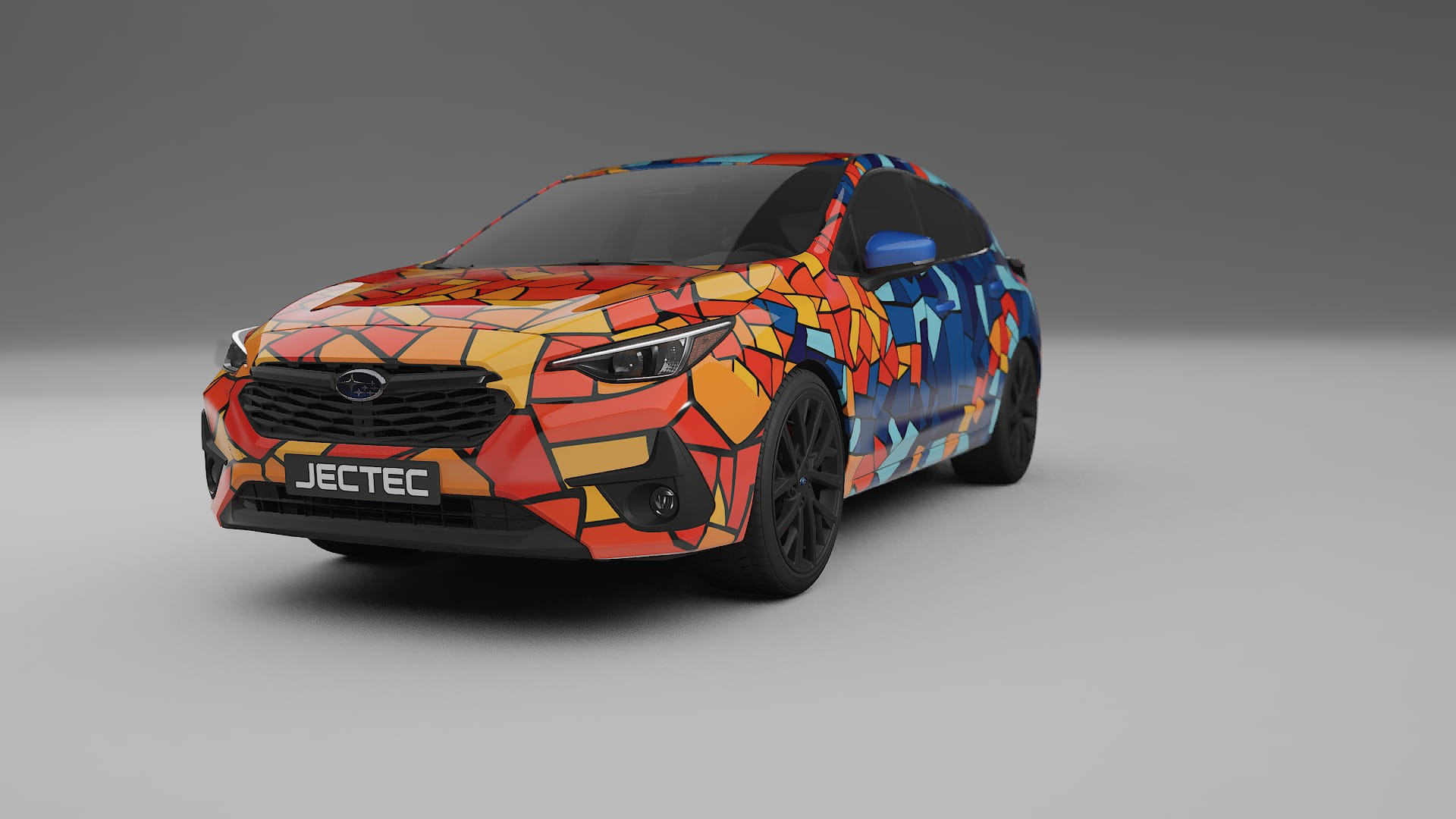 Subaru Impreza GU BARCELONA Designed Wrap PPF Kit – Printable Polyurethane Film