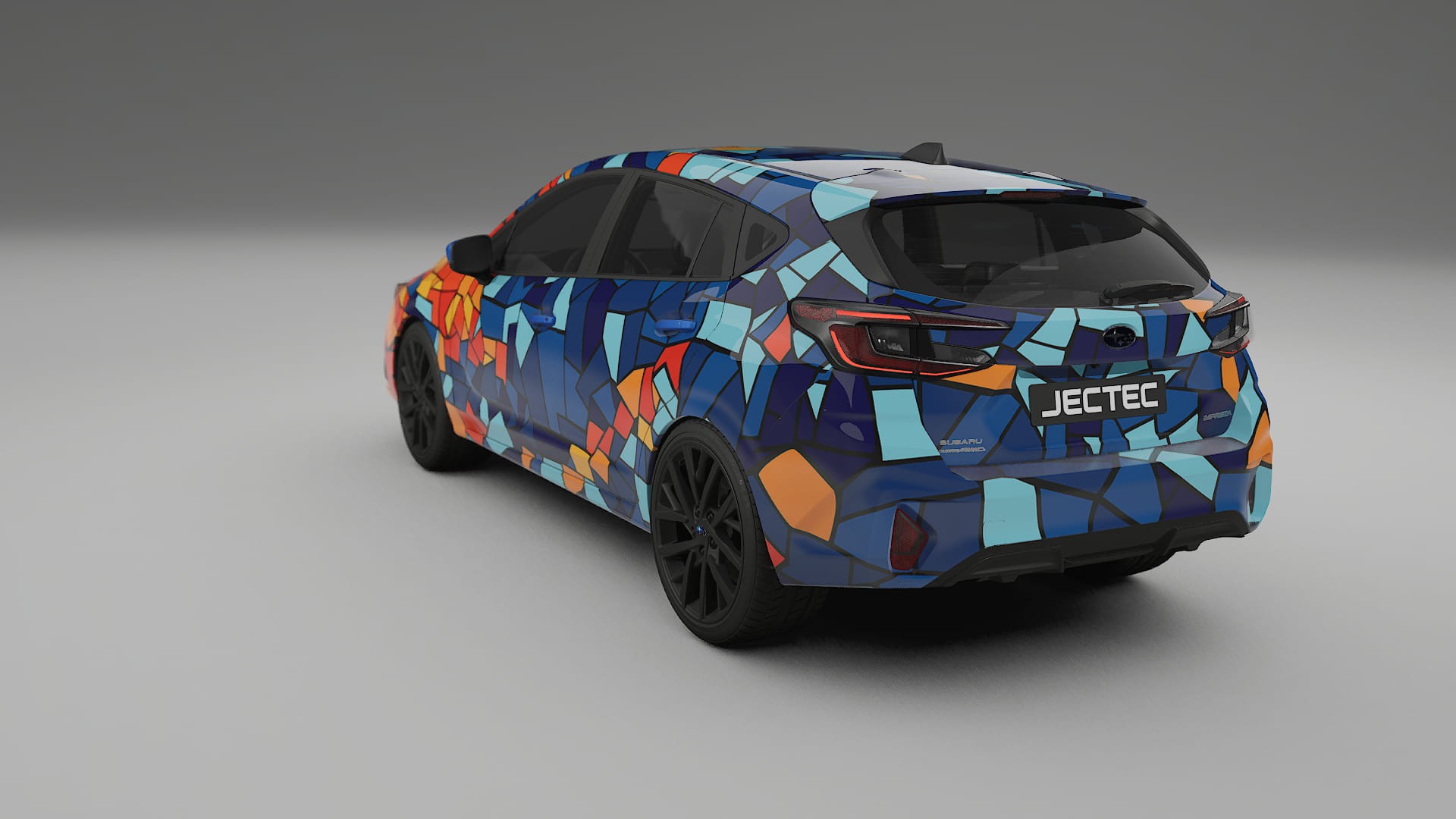 Subaru Impreza GU BARCELONA Designed Wrap PPF Kit – Printable Polyurethane Film