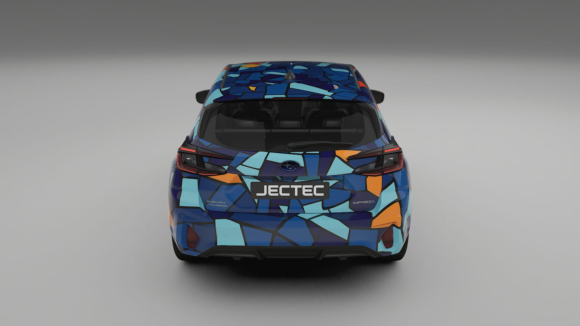 Subaru Impreza GU BARCELONA Designed Wrap PPF Kit – Printable Polyurethane Film