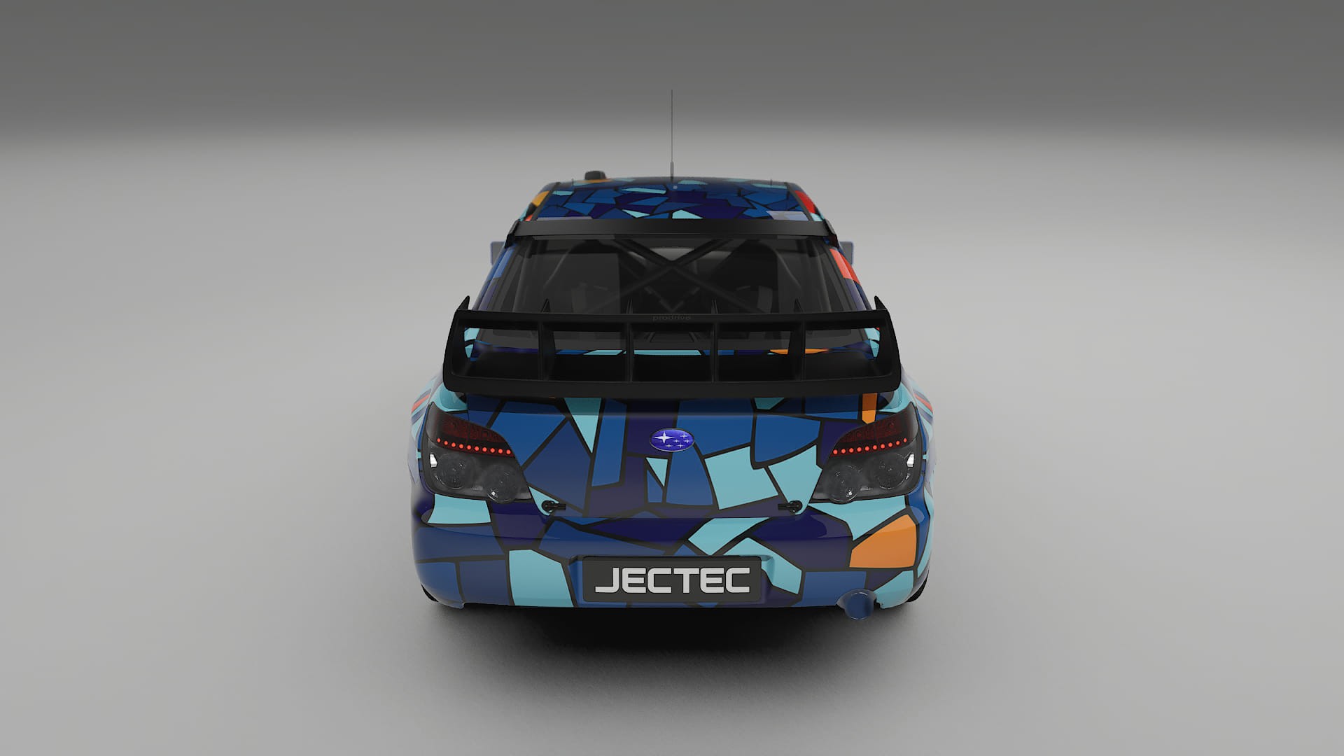 Subaru Impreza WRC GD BARCELONA Designed Wrap PPF Kit – Printable Polyurethane Film