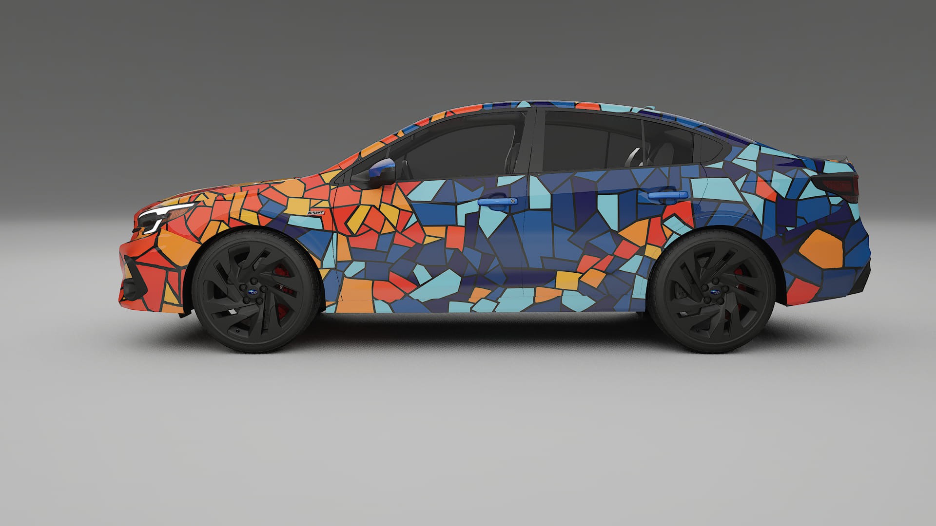 Subaru Legacy BW BARCELONA Designed Wrap PPF Kit – Printable Polyurethane Film