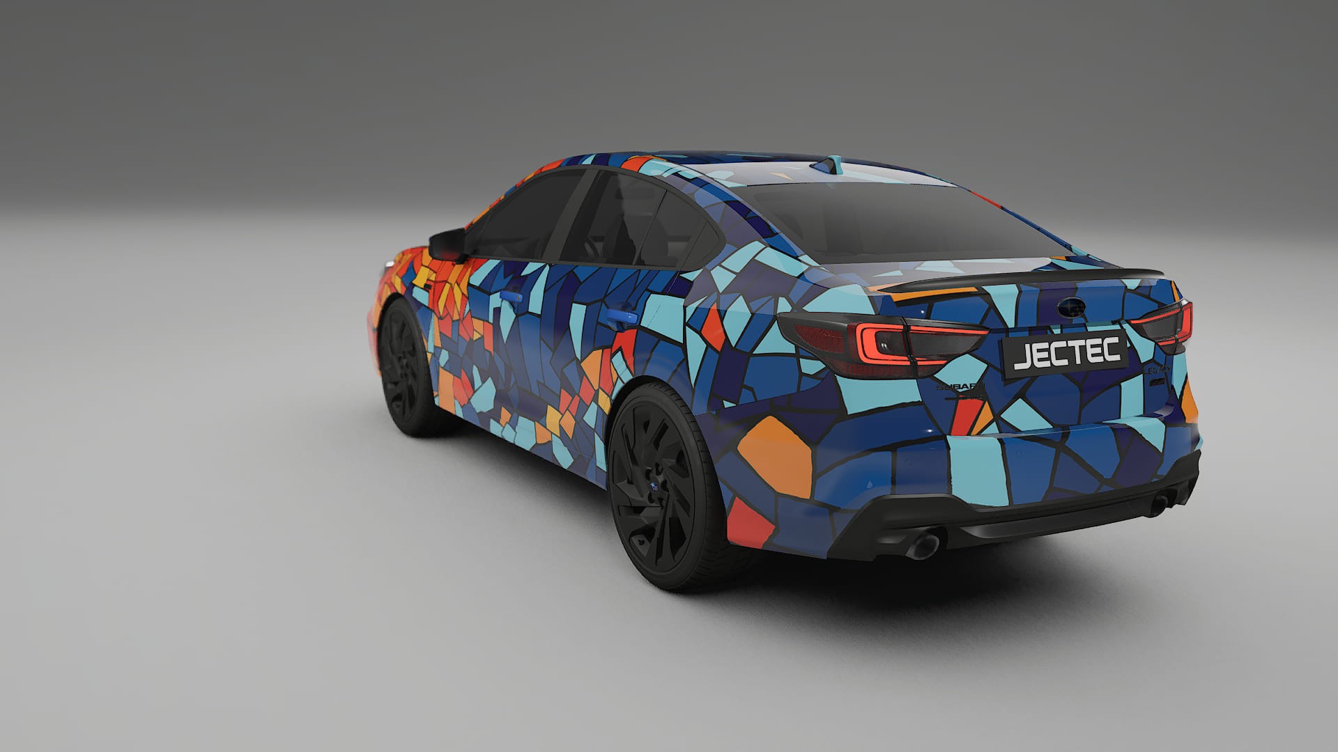 Subaru Legacy BW BARCELONA Designed Wrap PPF Kit – Printable Polyurethane Film