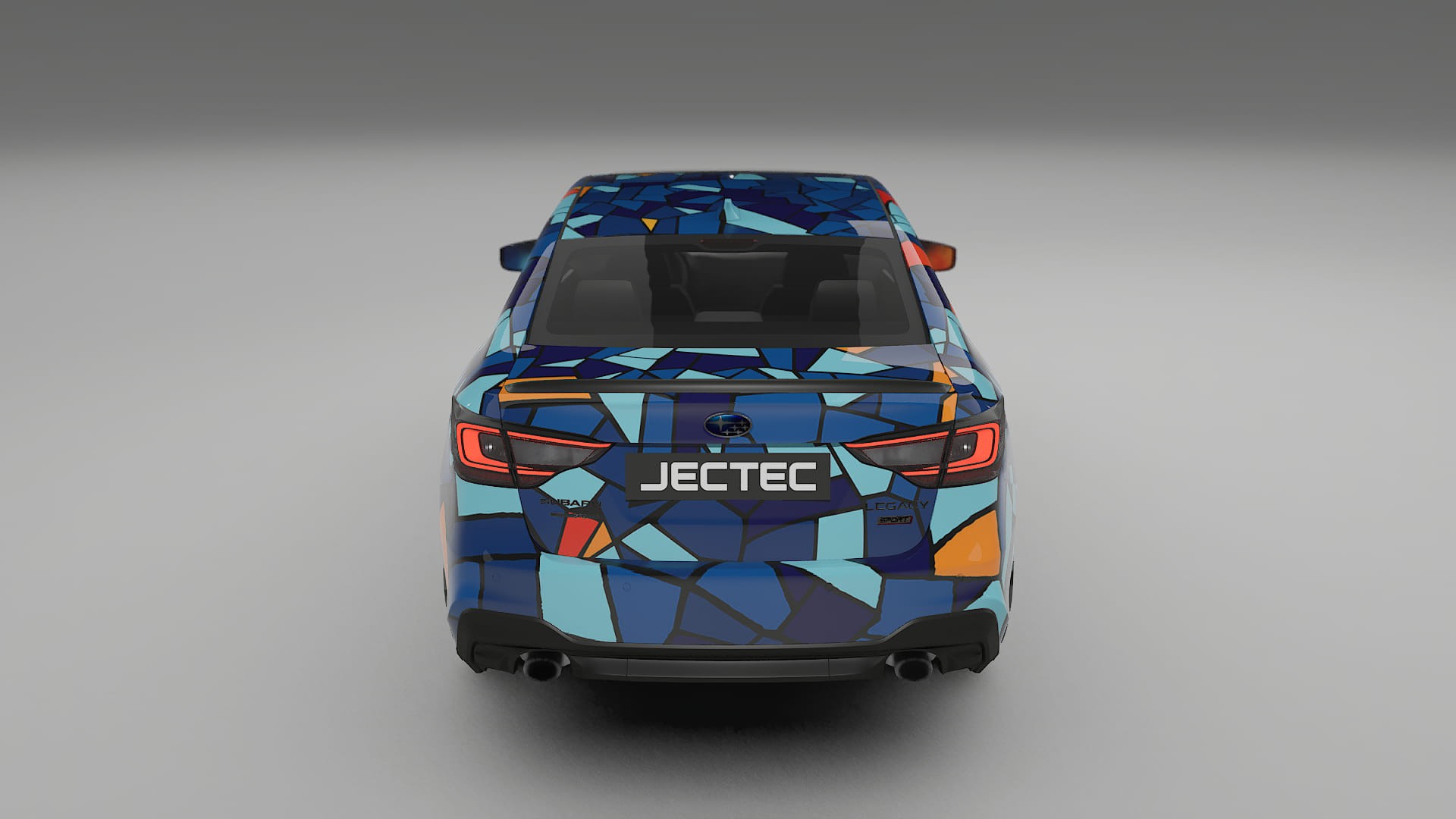 Subaru Legacy BW BARCELONA Designed Wrap PPF Kit – Printable Polyurethane Film