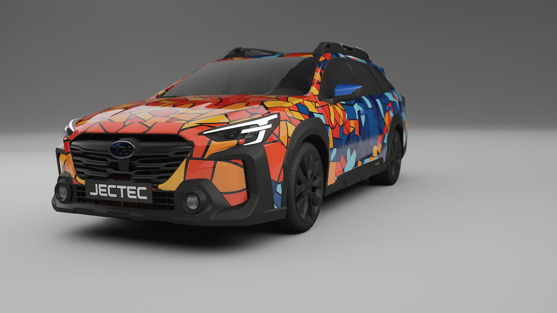 Subaru Outback VI BS prefacelift pre-LCI BARCELONA Designed Wrap PPF Kit – Printable Polyurethane Film