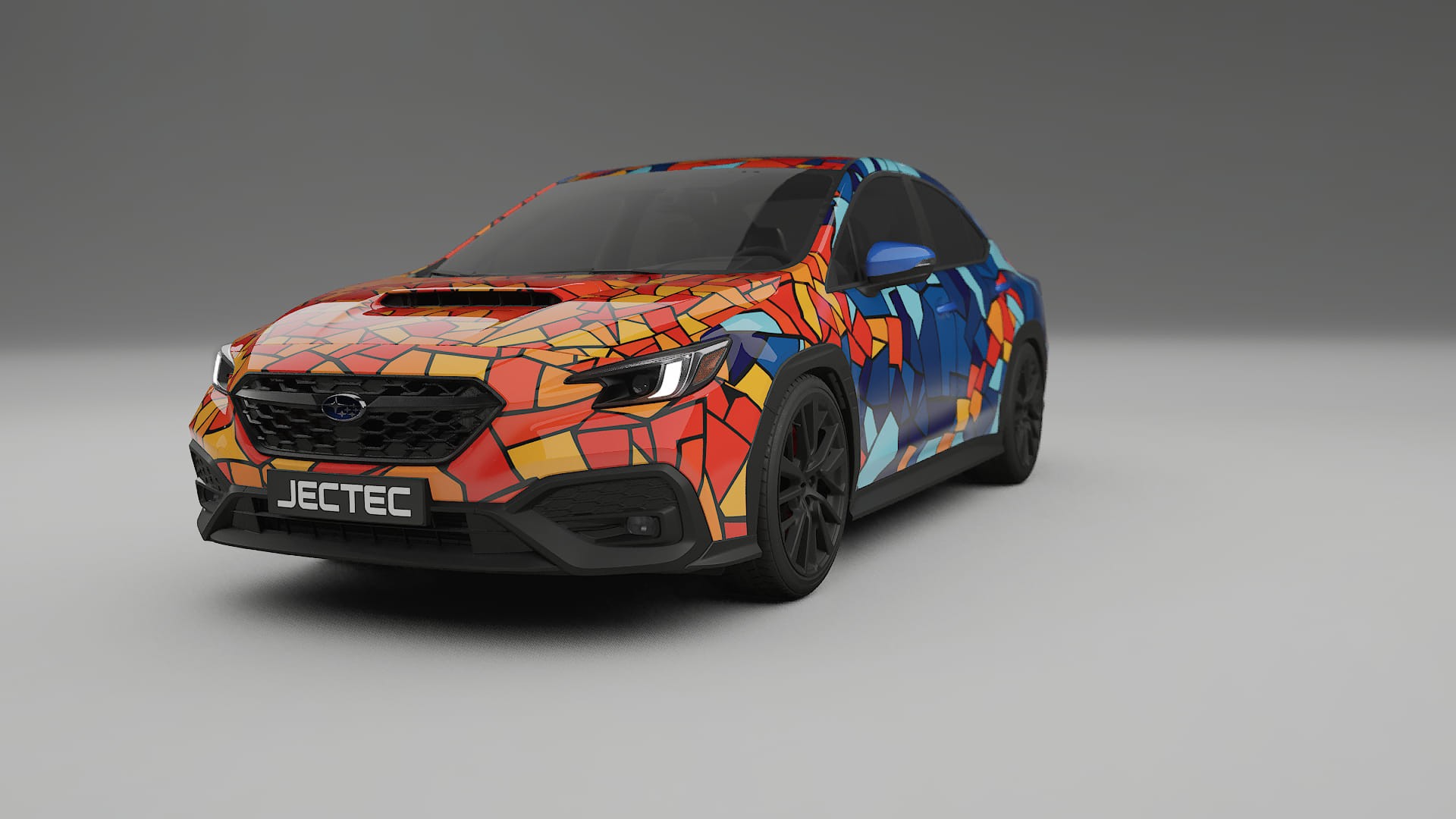 Subaru WRX VB BARCELONA Designed Wrap PPF Kit – Printable Polyurethane Film