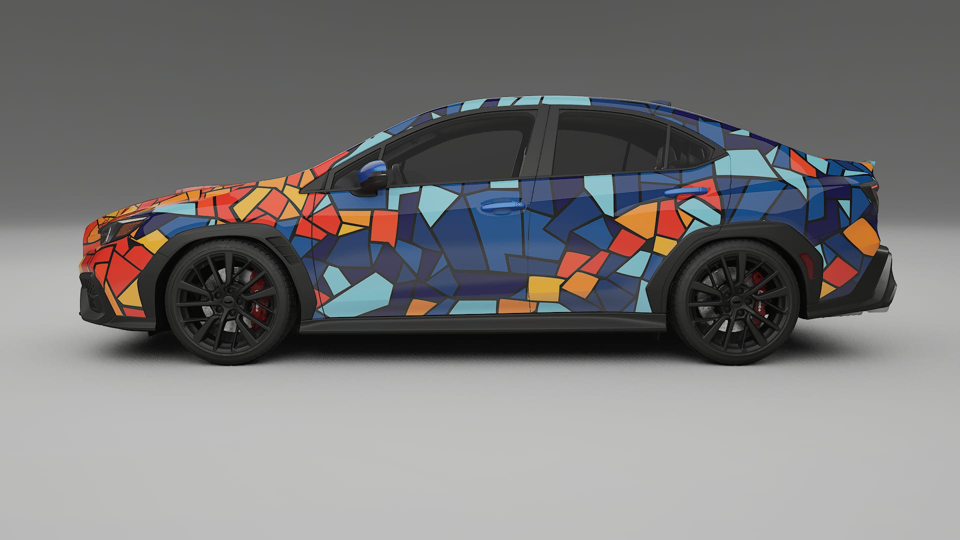 Subaru WRX VB BARCELONA Designed Wrap PPF Kit – Printable Polyurethane Film