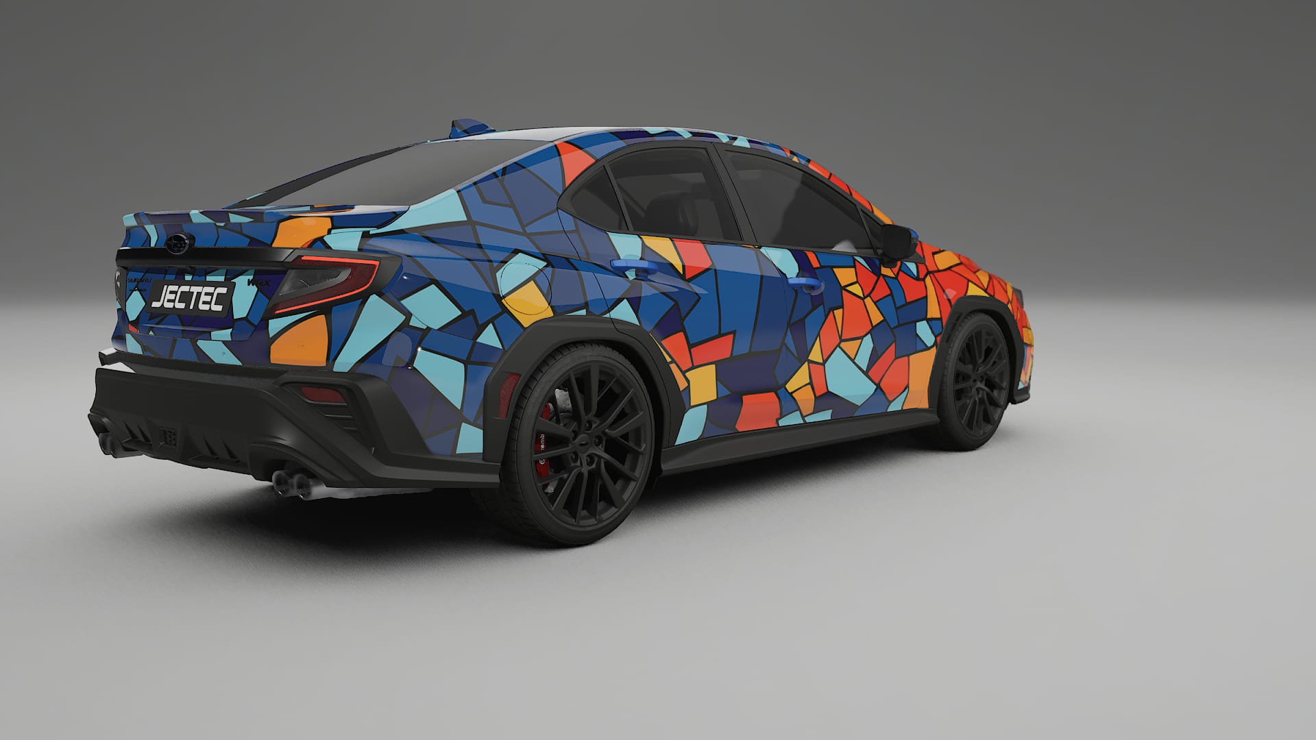 Subaru WRX VB BARCELONA Designed Wrap PPF Kit – Printable Polyurethane Film