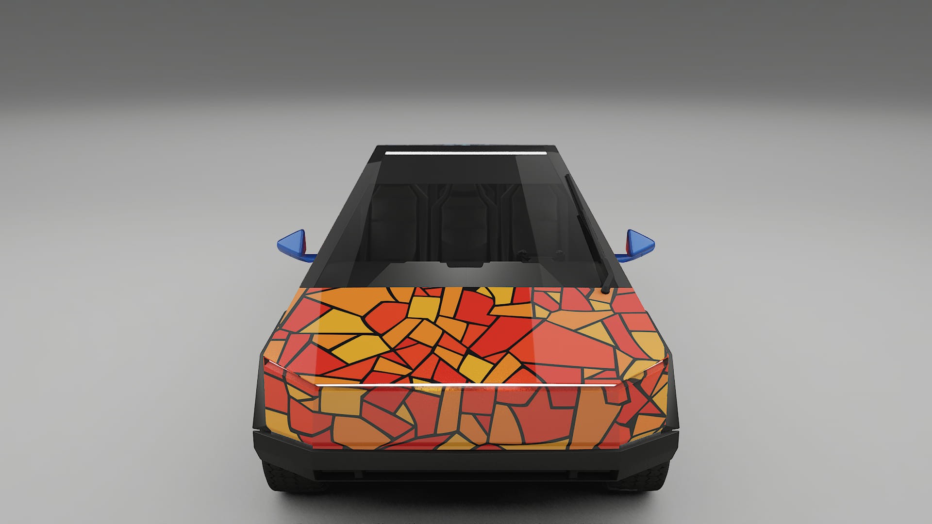 Tesla Cybertruck BARCELONA Designed Wrap PPF Kit – Printable Polyurethane Film
