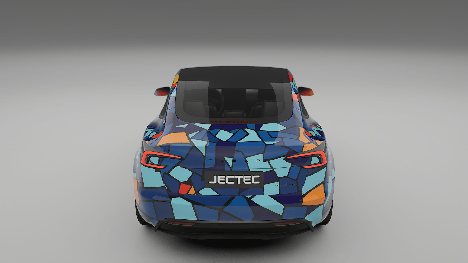 Tesla Model 3 Highland BARCELONA Designed Wrap PPF Kit – Printable Polyurethane Film
