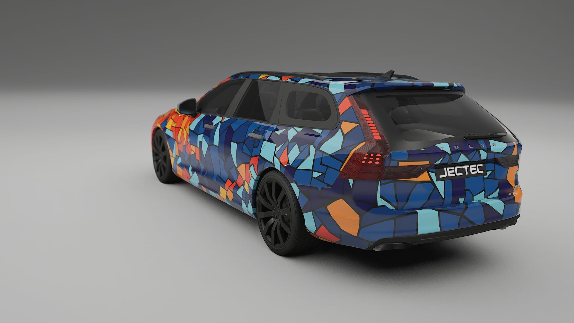 Volvo V90 P5 BARCELONA Designed Wrap PPF Kit – Printable Polyurethane Film