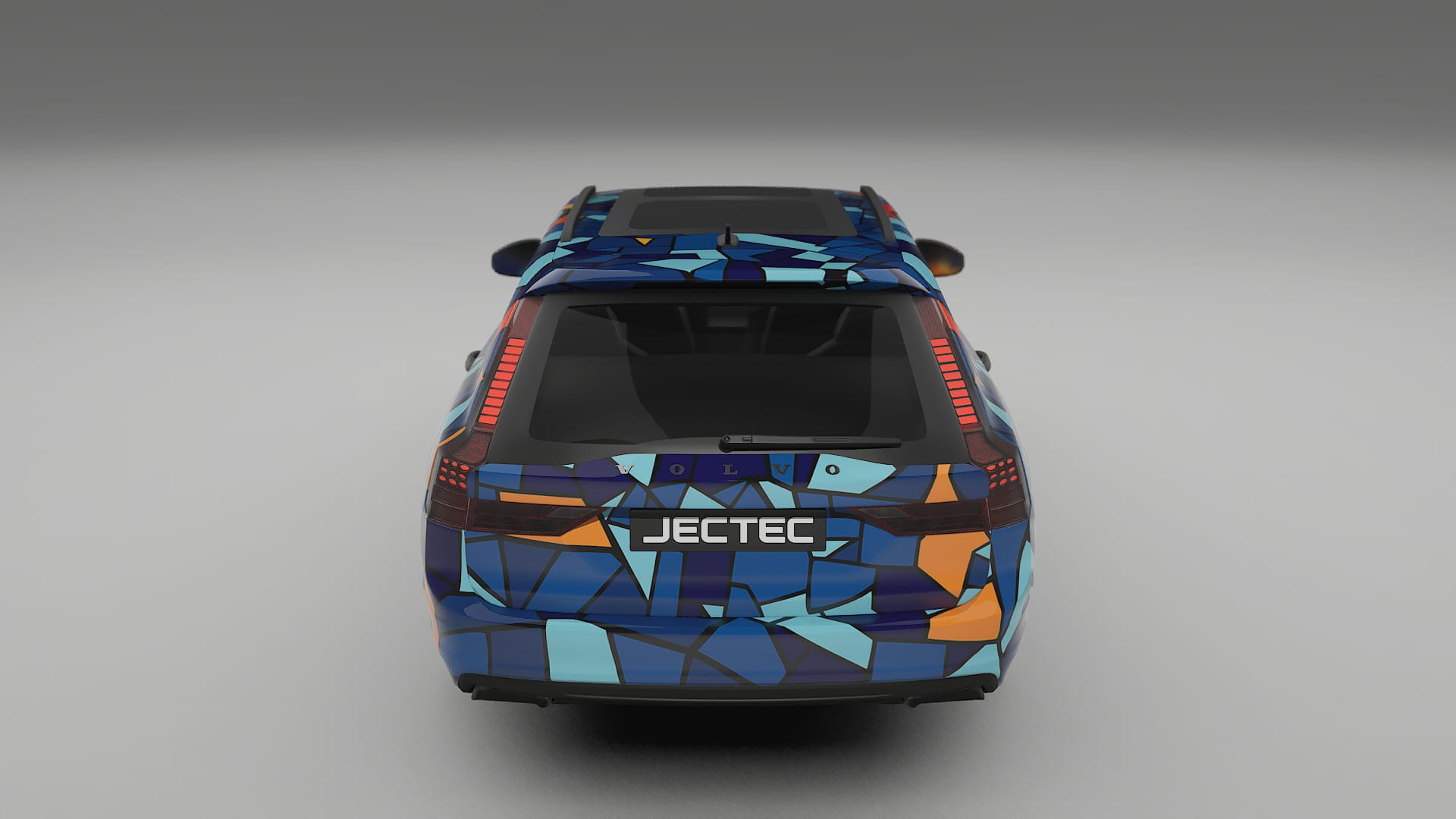Volvo V90 P5 BARCELONA Designed Wrap PPF Kit – Printable Polyurethane Film