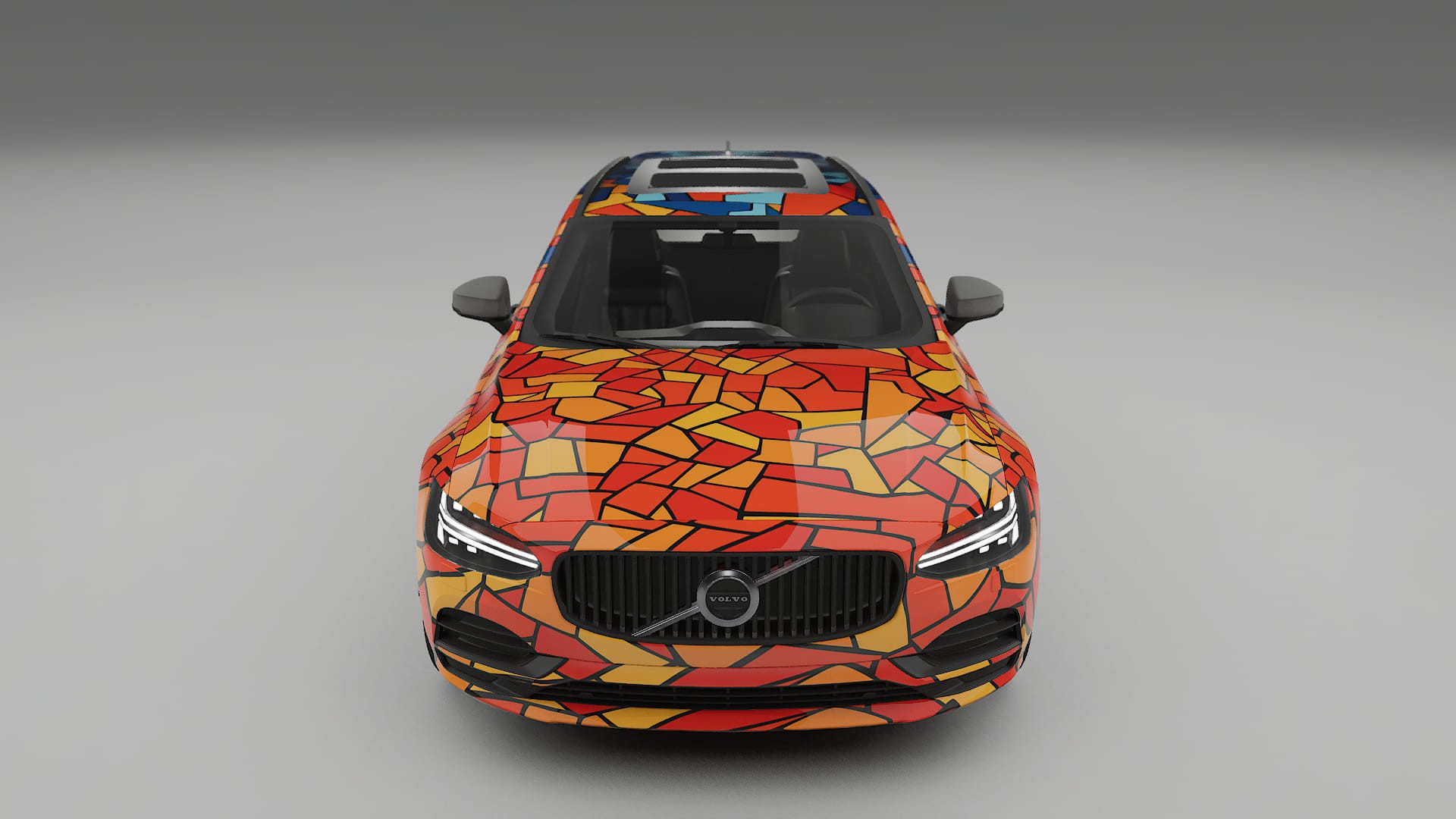 Volvo V90 P5 BARCELONA Designed Wrap PPF Kit – Printable Polyurethane Film