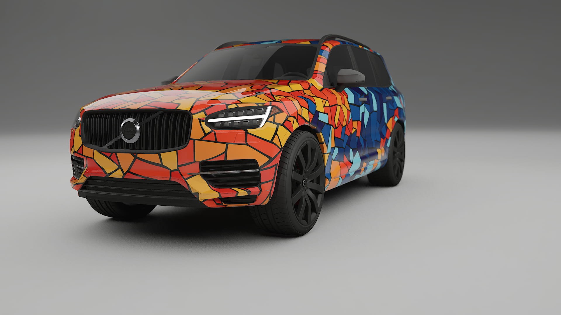 Volvo XC90 SPA BARCELONA Designed Wrap PPF Kit – Printable Polyurethane Film