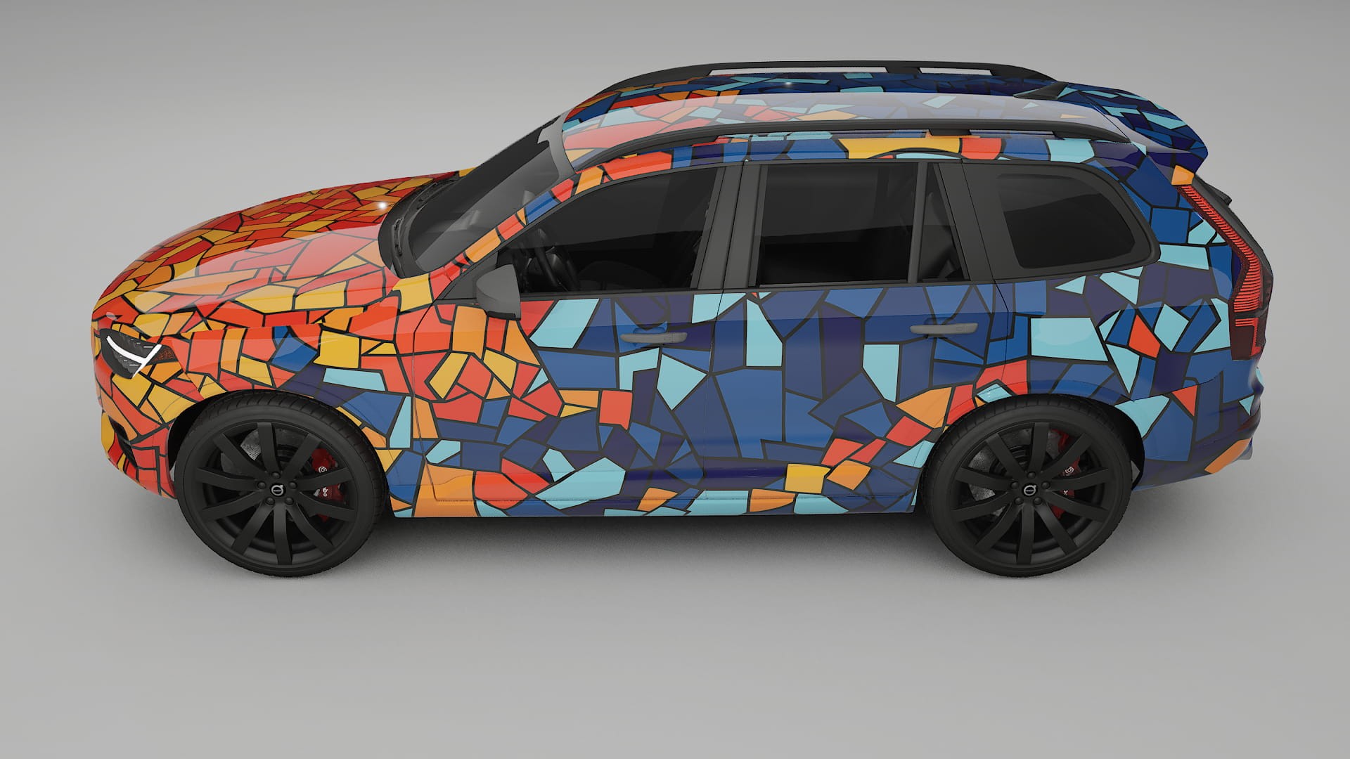 Volvo XC90 SPA BARCELONA Designed Wrap PPF Kit – Printable Polyurethane Film