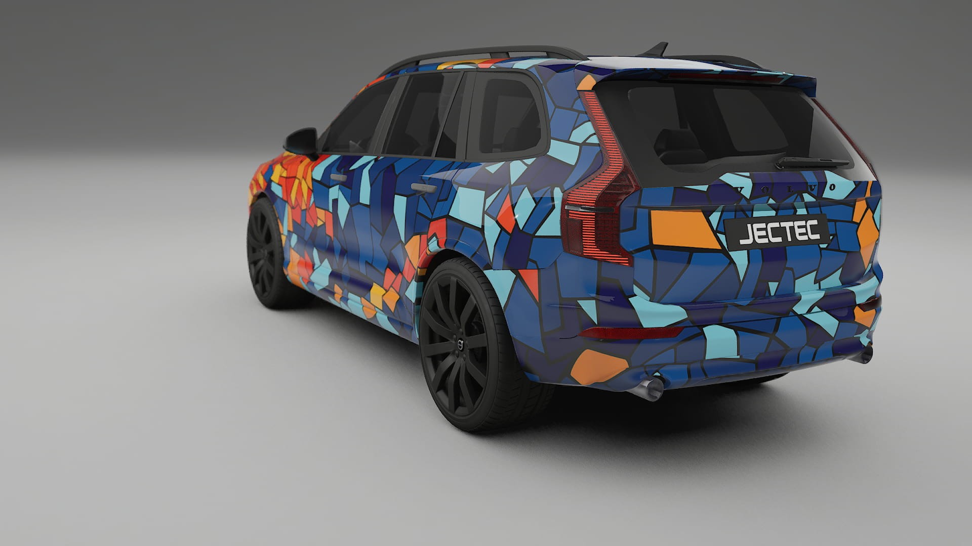 Volvo XC90 SPA BARCELONA Designed Wrap PPF Kit – Printable Polyurethane Film