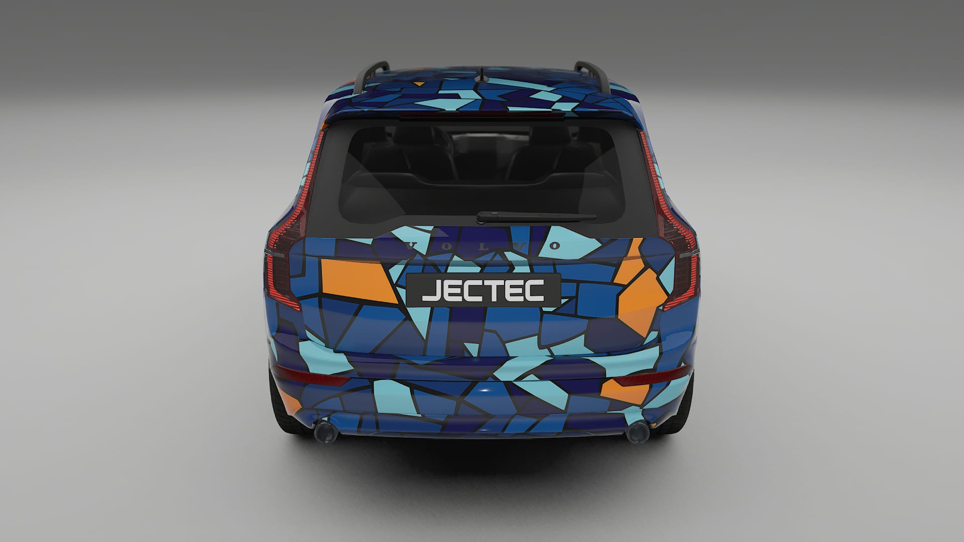 Volvo XC90 SPA BARCELONA Designed Wrap PPF Kit – Printable Polyurethane Film