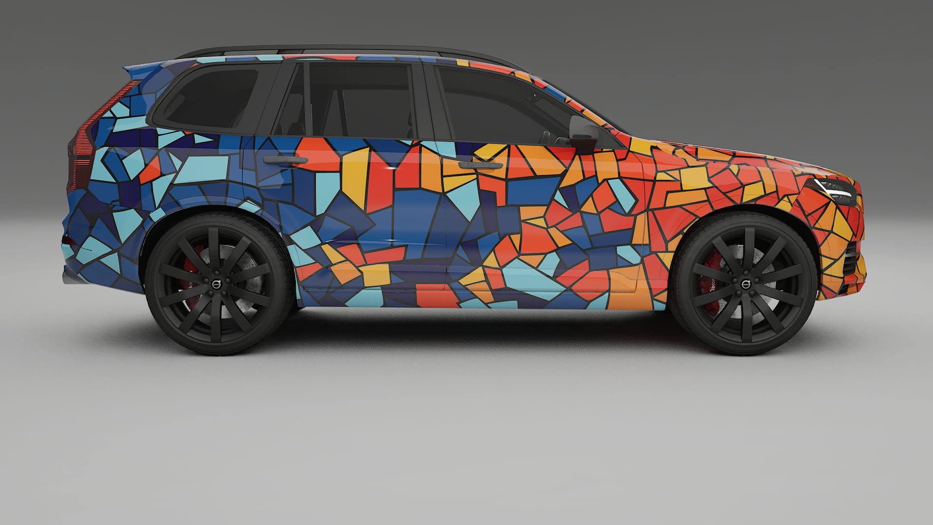 Volvo XC90 SPA BARCELONA Designed Wrap PPF Kit – Printable Polyurethane Film