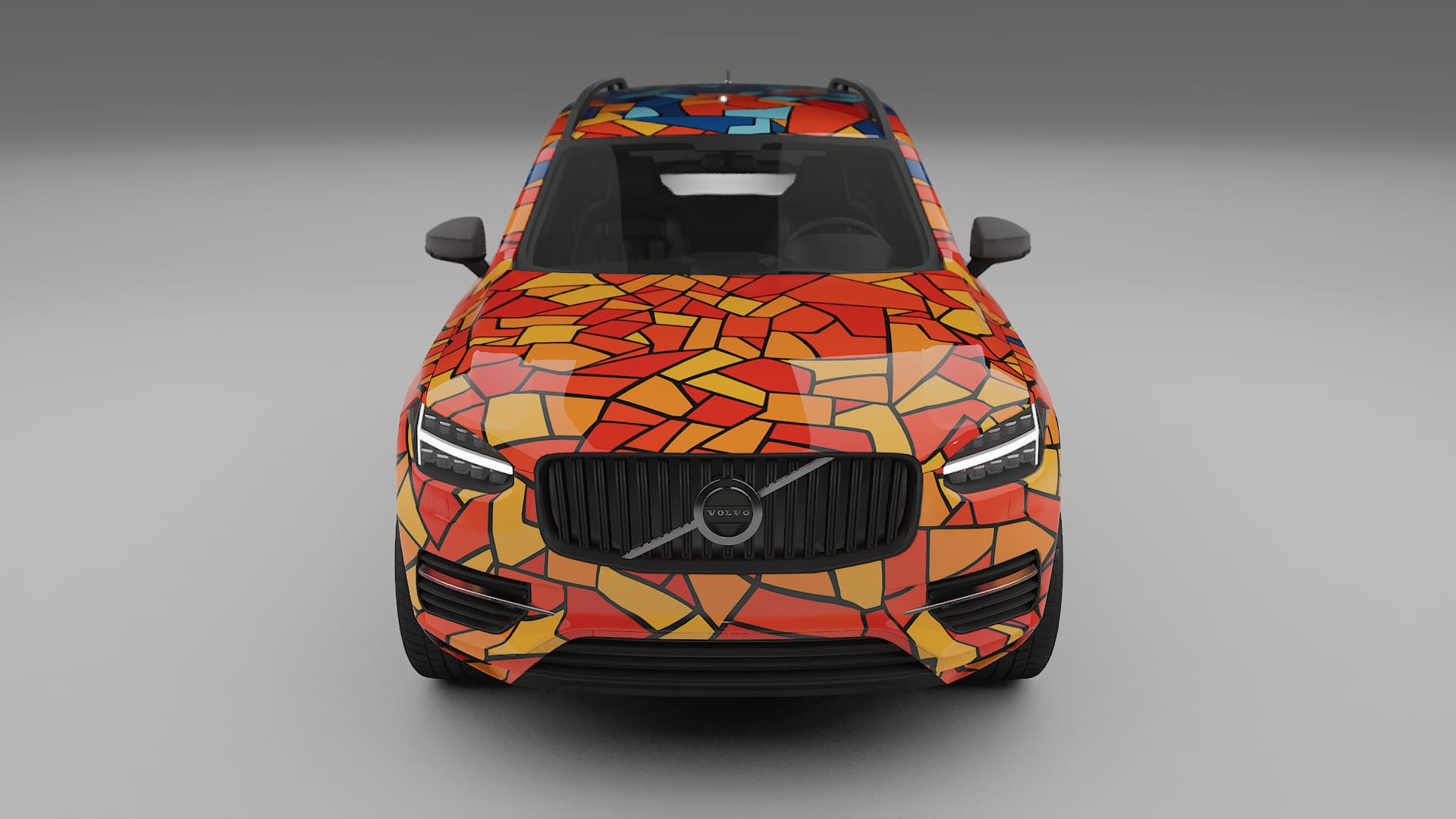 Volvo XC90 SPA BARCELONA Designed Wrap PPF Kit – Printable Polyurethane Film