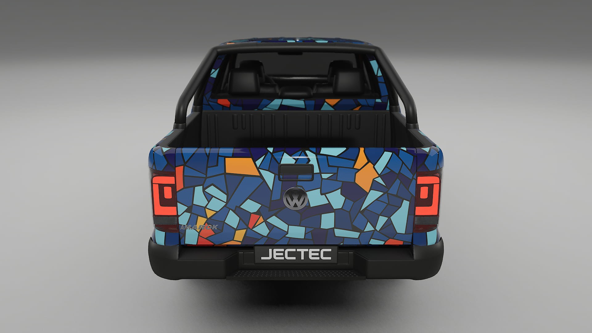 VW Amarok 2H BARCELONA Designed Wrap PPF Kit – Printable Polyurethane Film