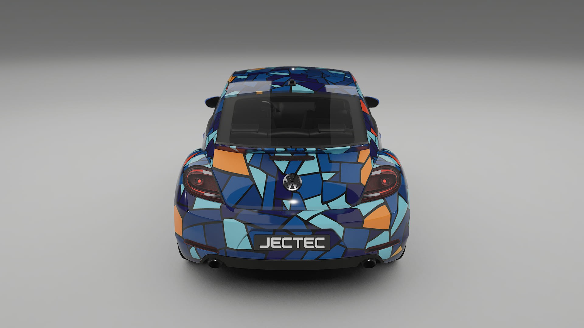 VW Beetle A5 prefacelift pre-LCI BARCELONA Designed Wrap PPF Kit – Printable Polyurethane Film