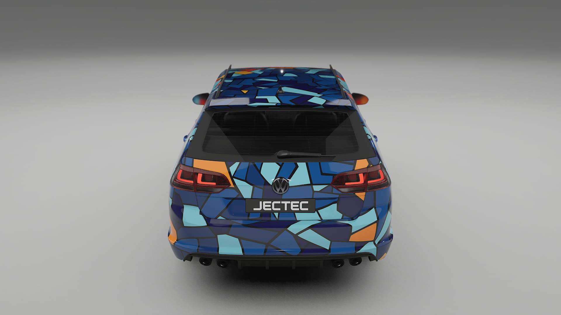 VW Golf Variant Mk7 BARCELONA Designed Wrap PPF Kit – Printable Polyurethane Film