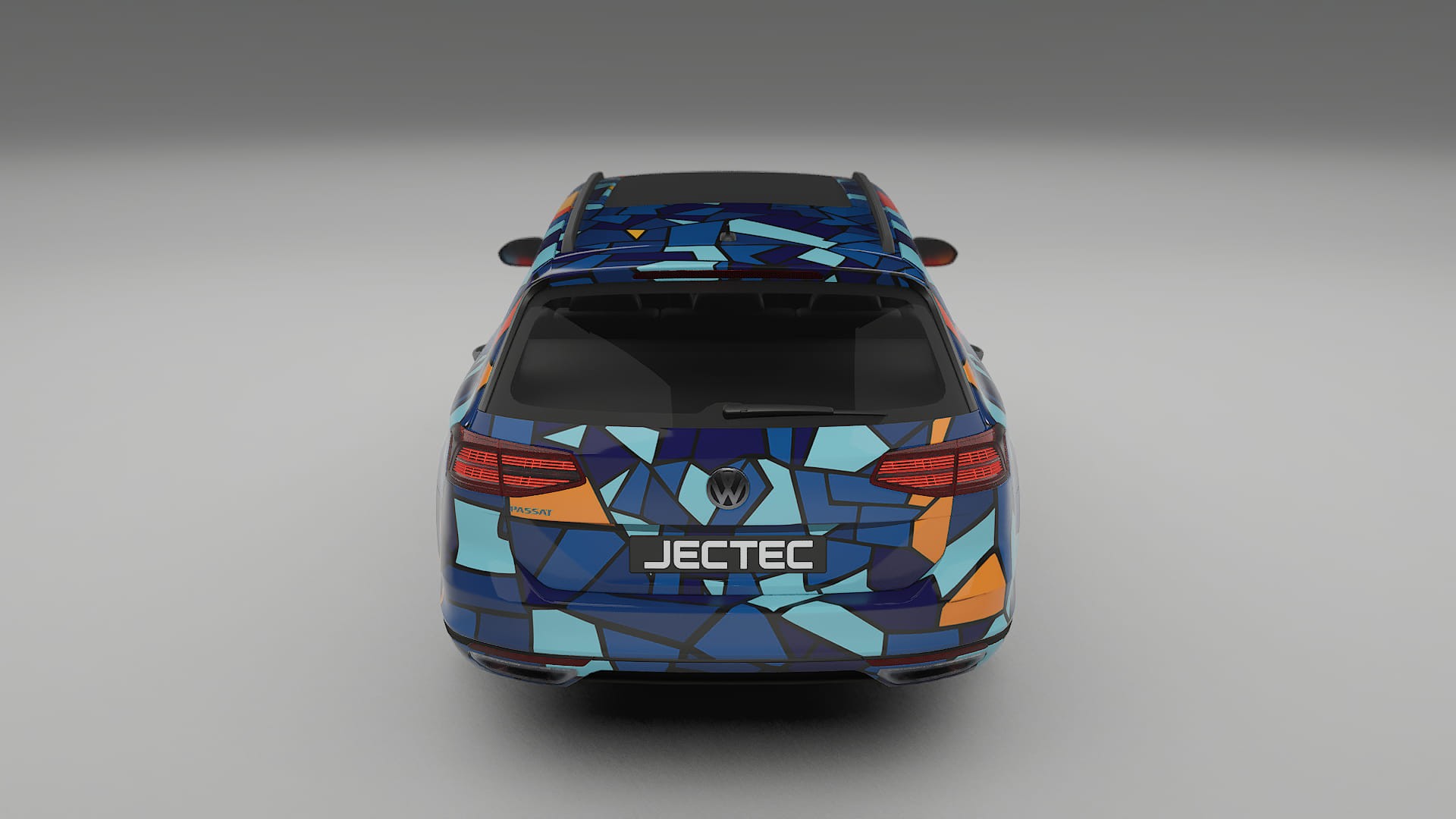 VW Passat VariantR B8 BARCELONA Designed Wrap PPF Kit – Printable Polyurethane Film