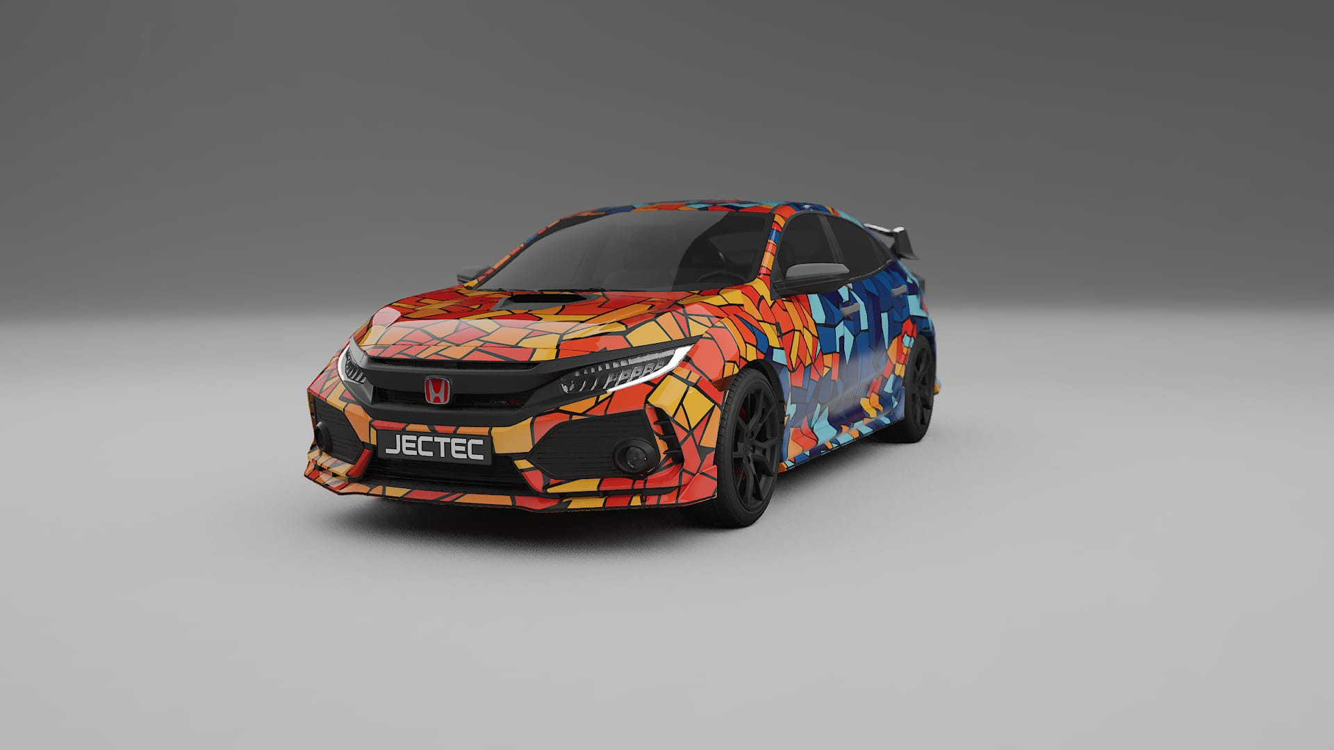 Honda Civic Type-R BARCELONA Designed Wrap PPF Kit – Printable Polyurethane Film